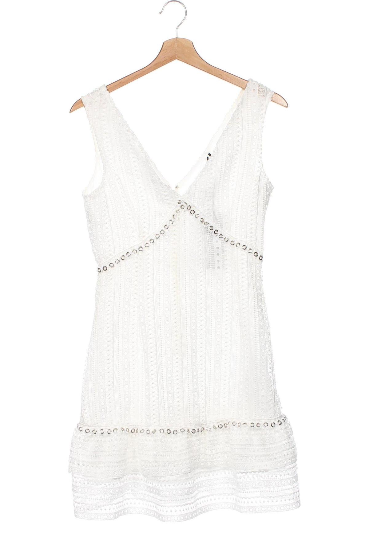 Kleid Guess, Größe XS, Farbe Weiß, Preis 83,61 €