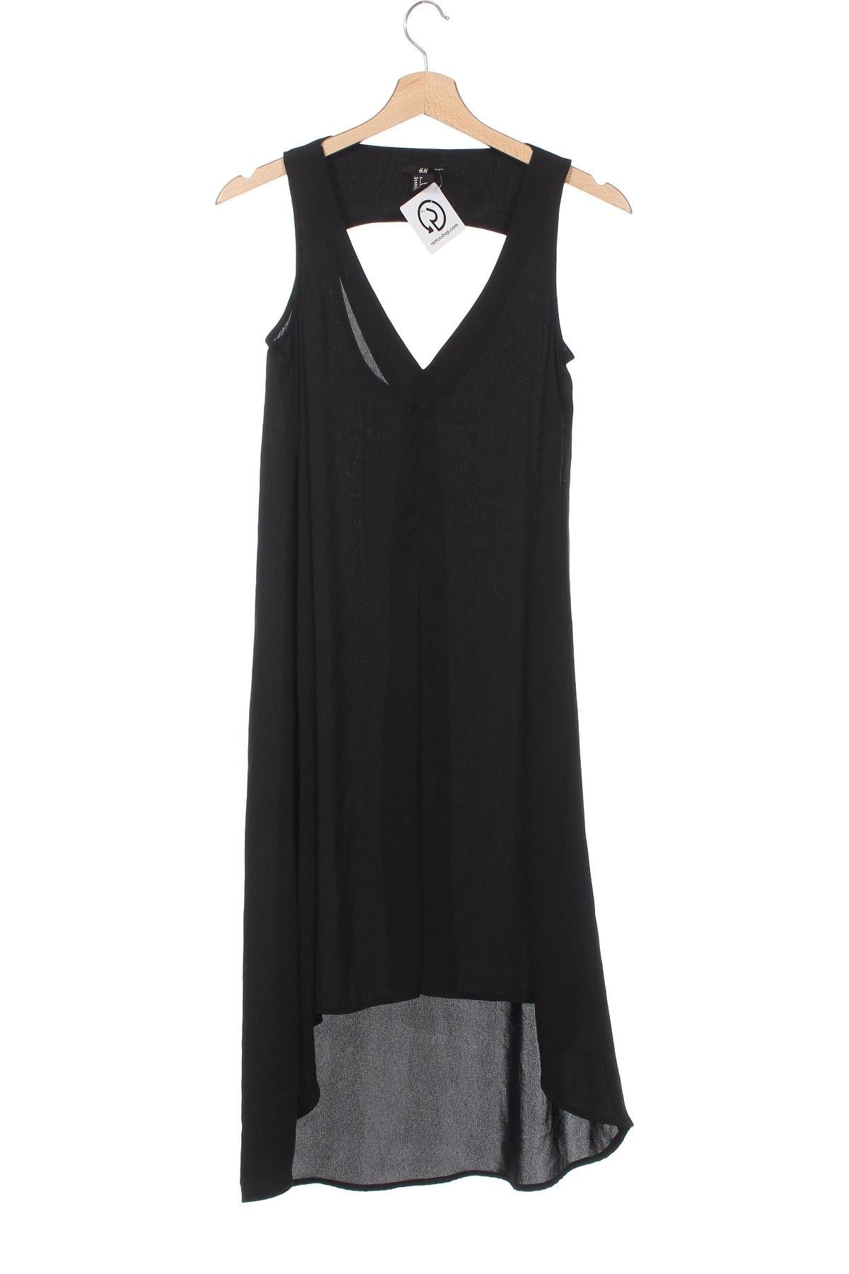 Kleid H&M, Größe XS, Farbe Schwarz, Preis 10,13 €