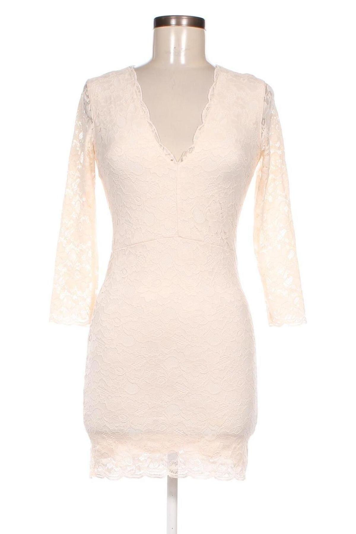 Kleid H&M, Größe S, Farbe Ecru, Preis 8,07 €