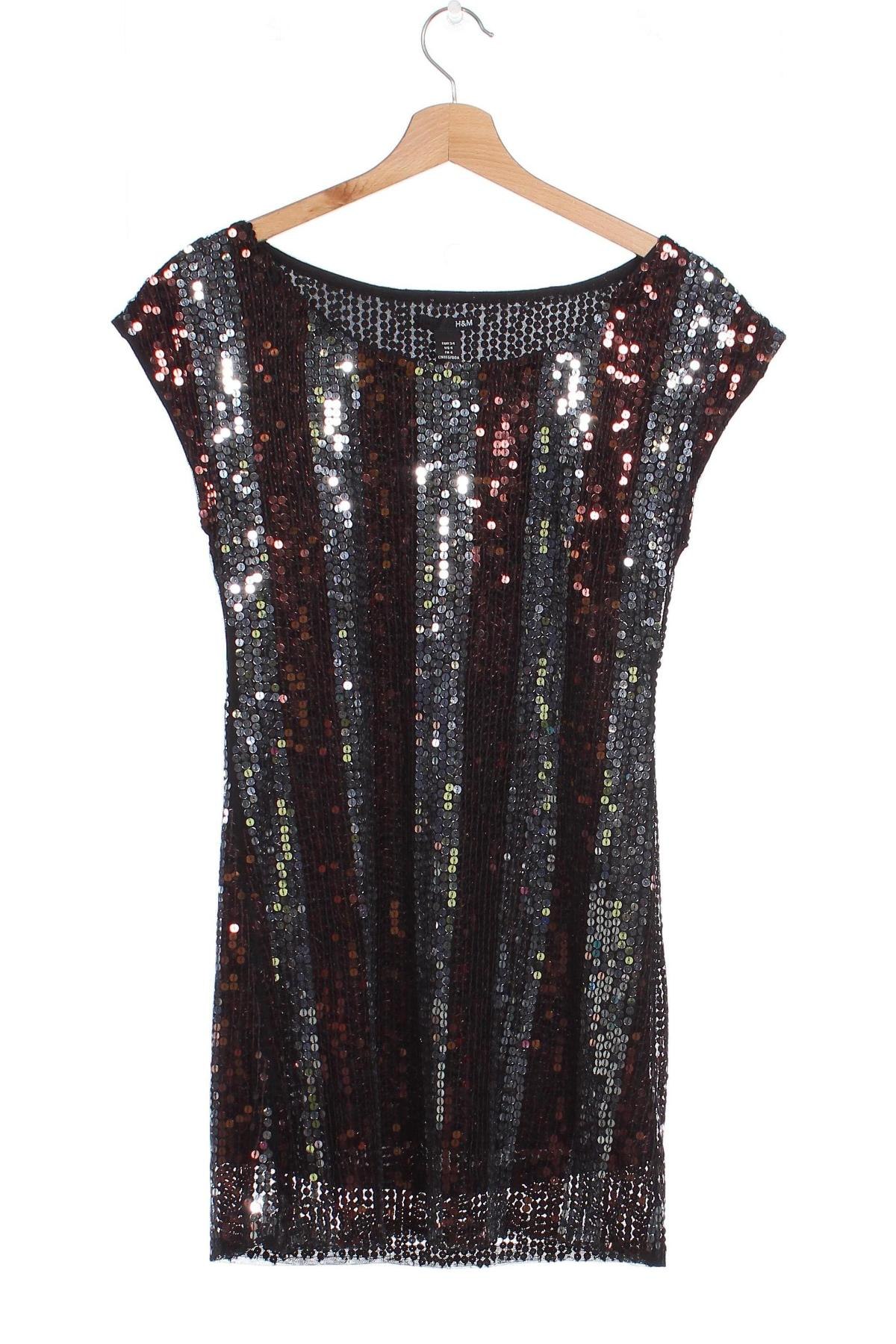 Kleid H&M, Größe XS, Farbe Mehrfarbig, Preis 16,91 €