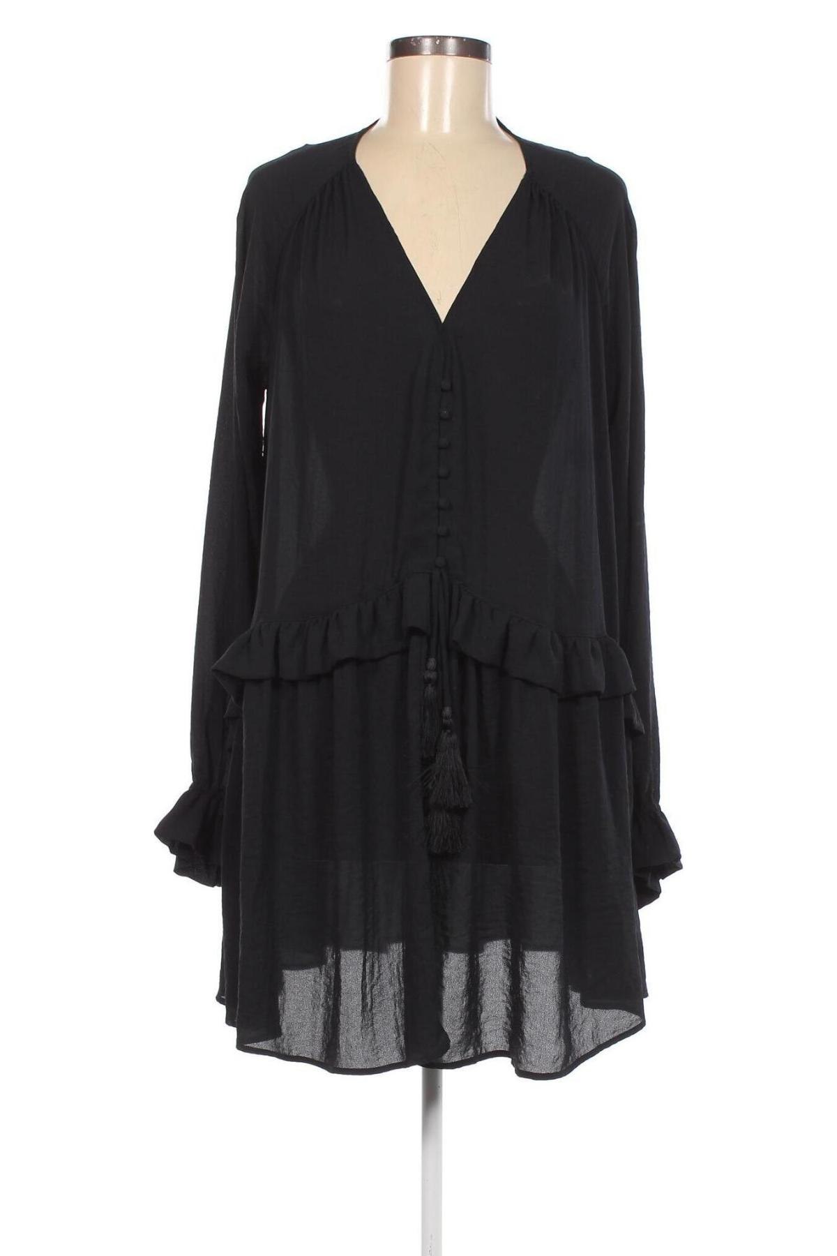 Rochie H&M, Mărime L, Culoare Negru, Preț 52,46 Lei