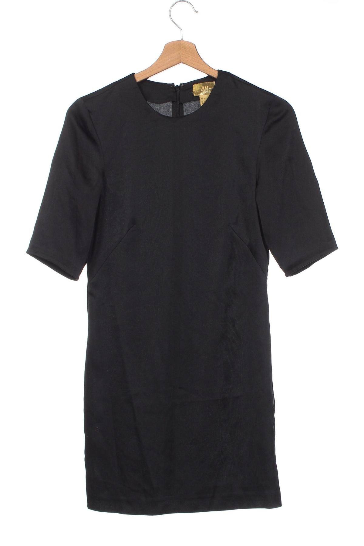 Šaty  H&M, Veľkosť XXS, Farba Čierna, Cena  19,29 €