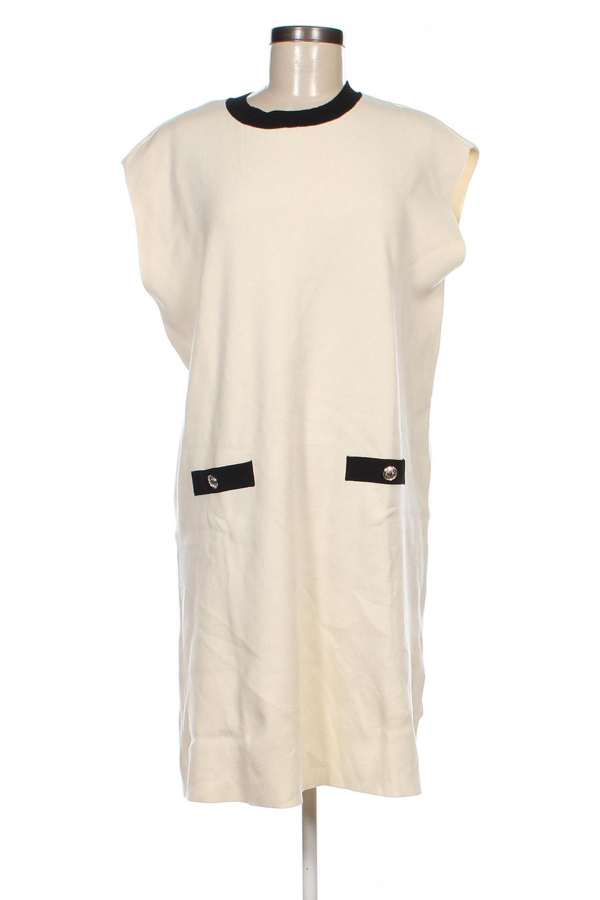 Kleid H&M, Größe L, Farbe Ecru, Preis 17,61 €