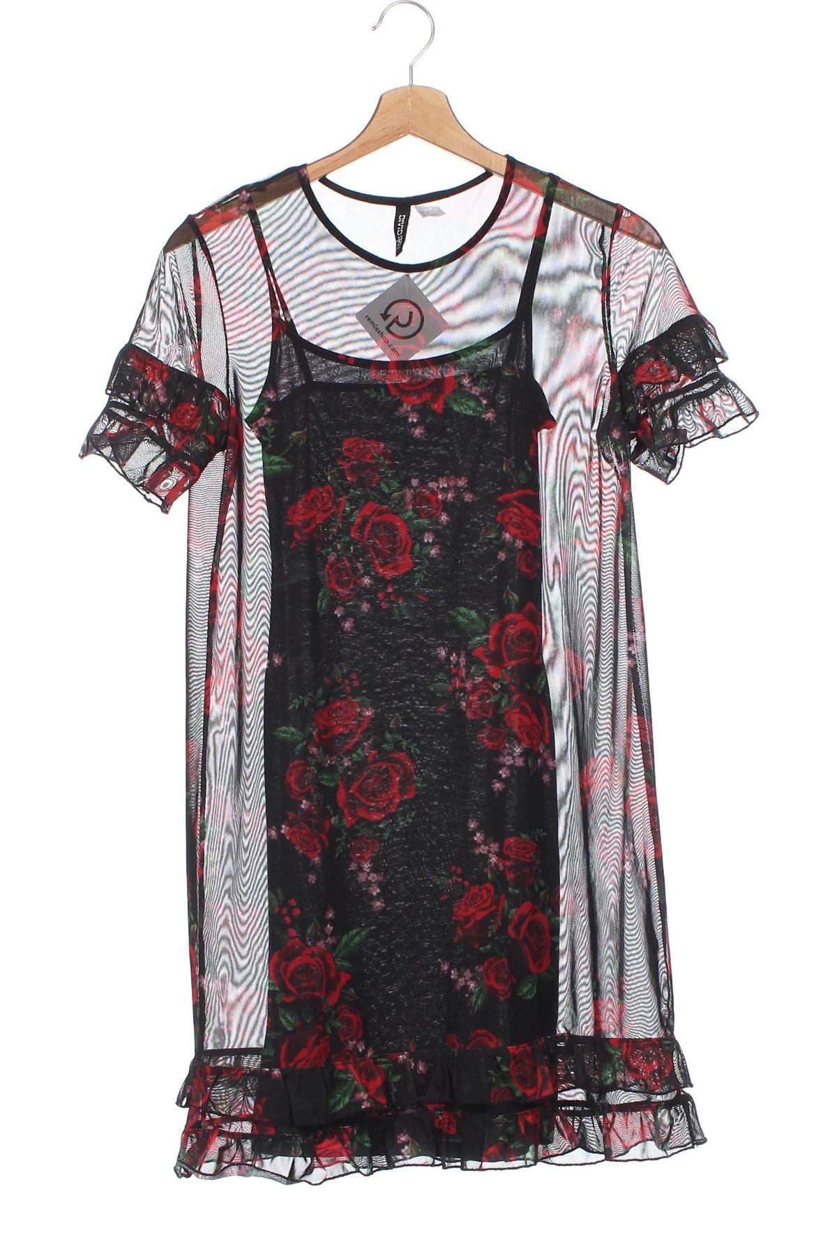 Kleid H&M Divided, Größe XS, Farbe Mehrfarbig, Preis € 15,35