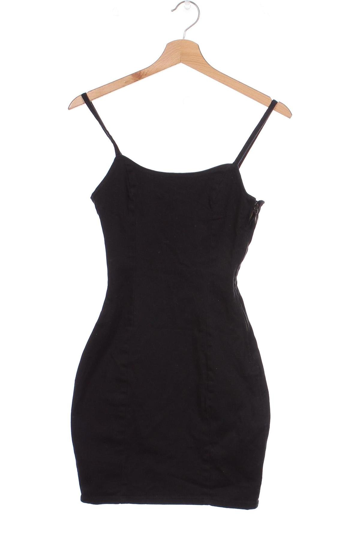 Kleid H&M Divided, Größe XXS, Farbe Schwarz, Preis 7,06 €