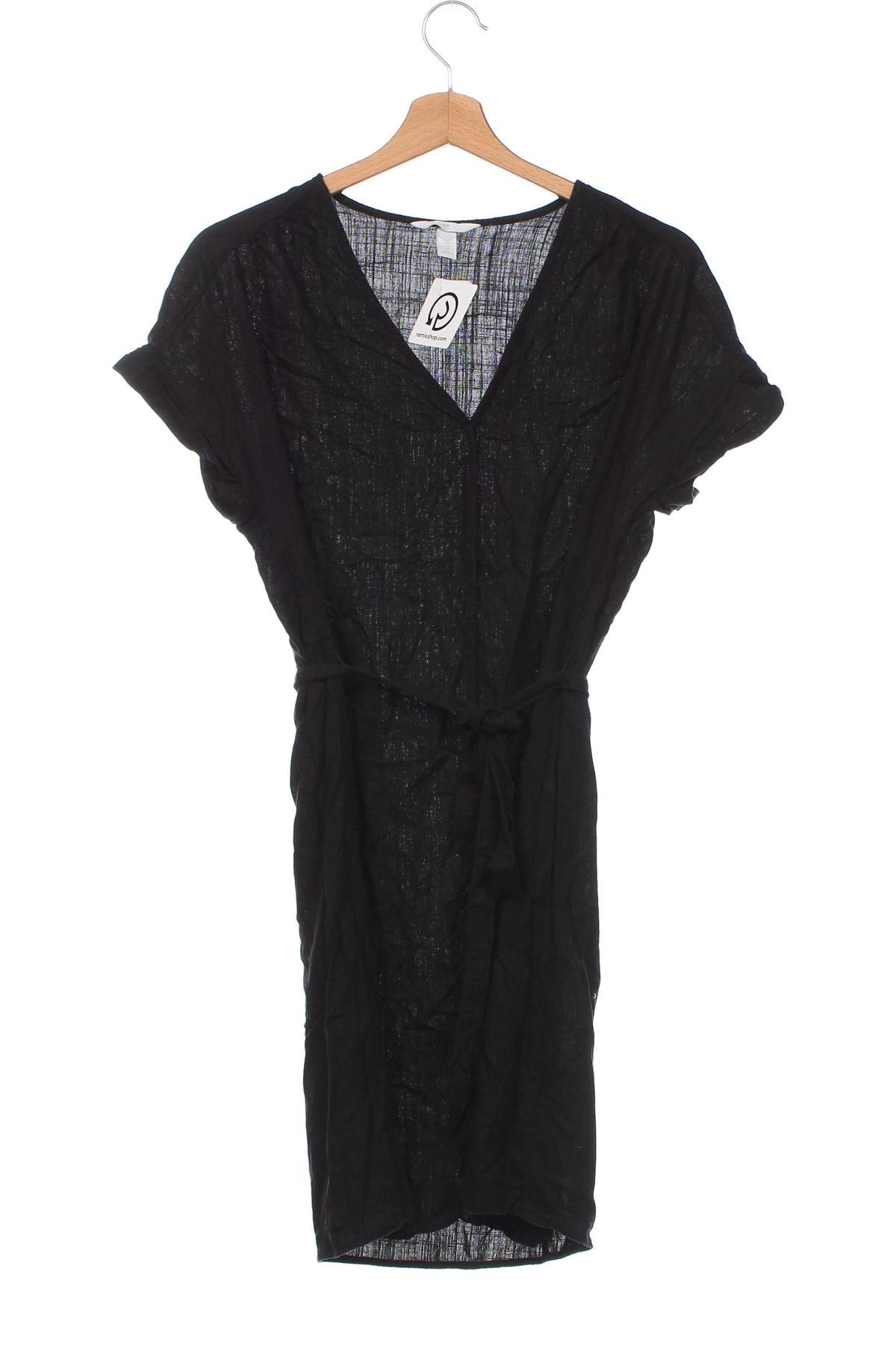 Rochie H&M L.O.G.G., Mărime XS, Culoare Negru, Preț 39,95 Lei