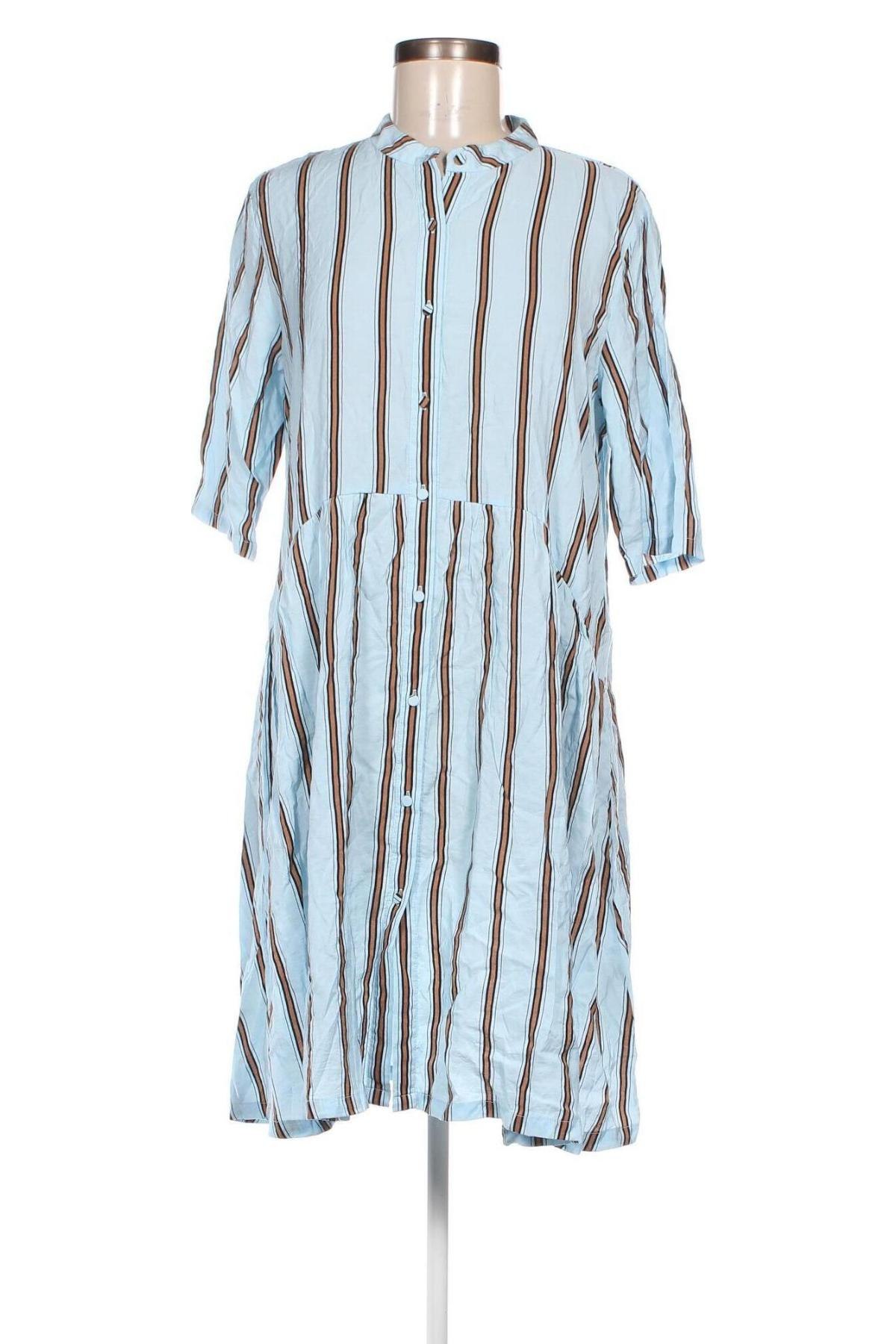 Kleid Ichi, Größe L, Farbe Blau, Preis € 17,37