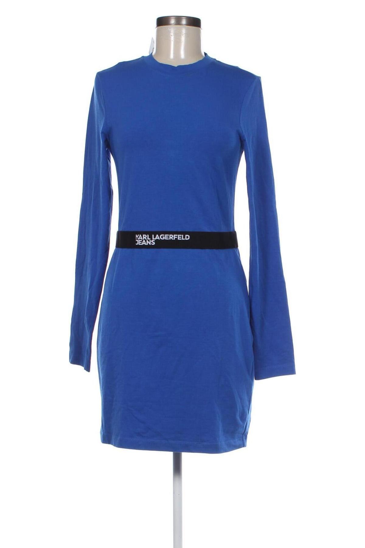 Kleid Karl Lagerfeld, Größe L, Farbe Blau, Preis € 98,20