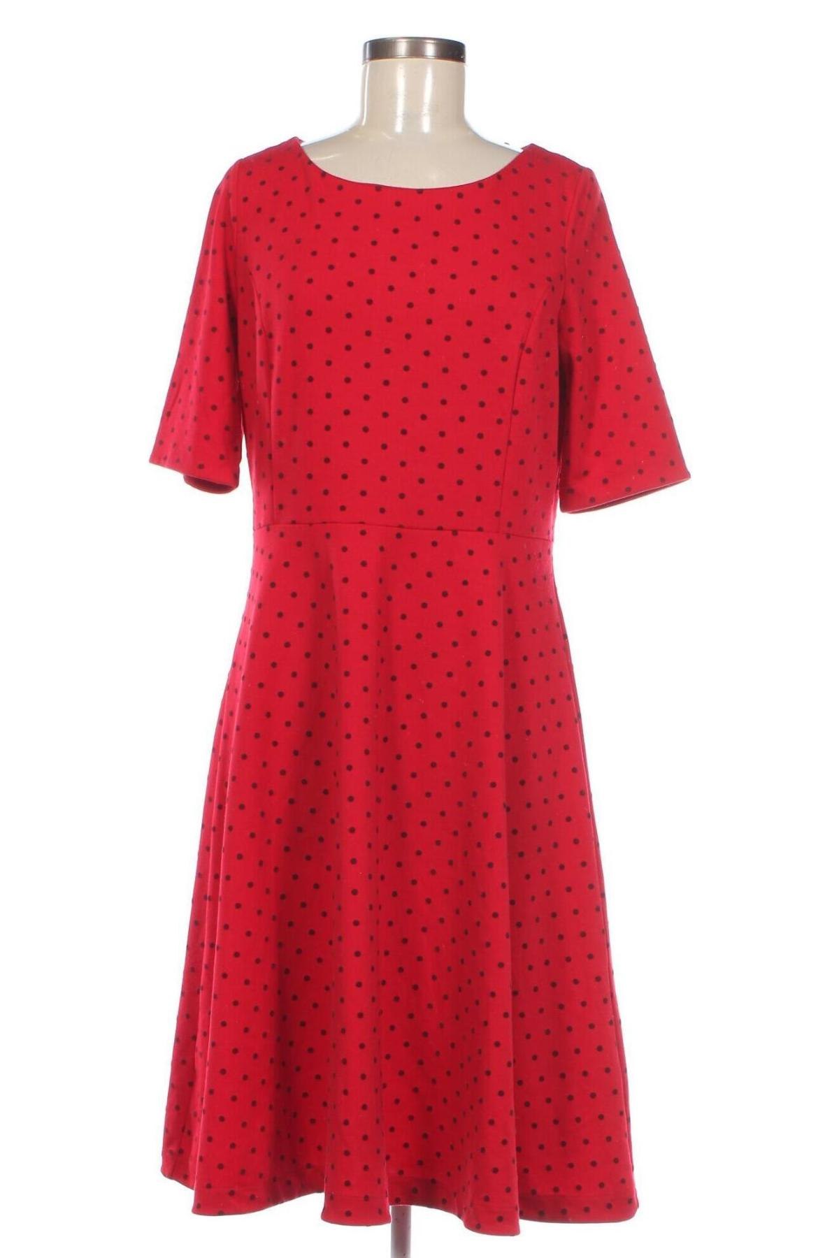 Kleid Lands' End, Größe M, Farbe Rot, Preis 20,18 €