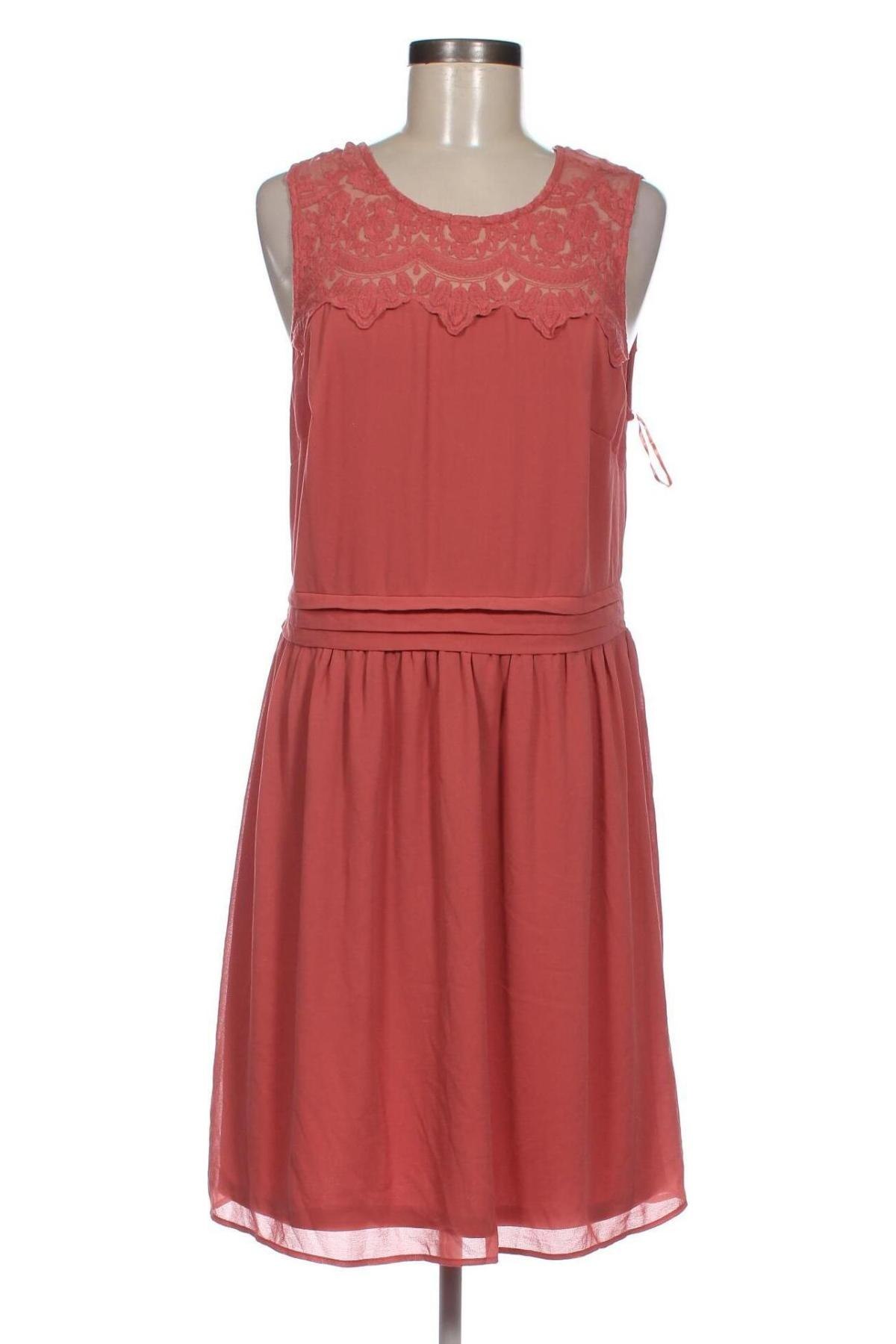 Kleid Laura Torelli, Größe M, Farbe Rot, Preis 12,11 €