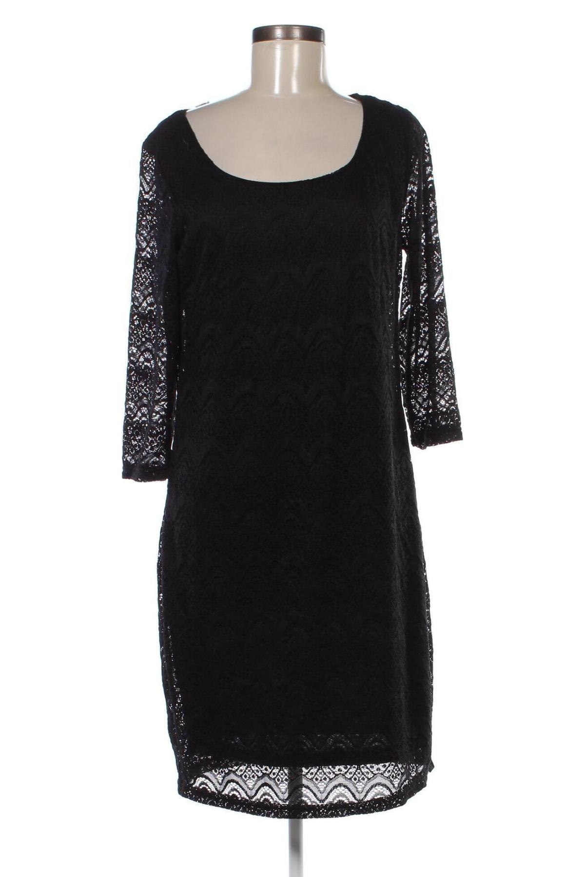 Φόρεμα Laura Torelli, Μέγεθος M, Χρώμα Μαύρο, Τιμή 12,80 €