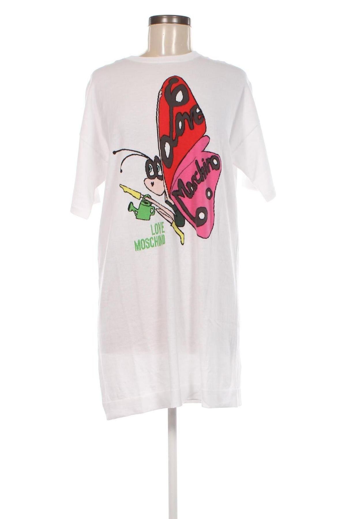 Kleid Love Moschino, Größe M, Farbe Weiß, Preis 108,01 €