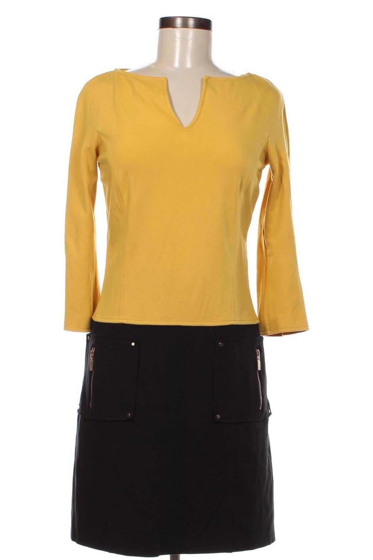 Φόρεμα Luisa Spagnoli, Μέγεθος M, Χρώμα Κίτρινο, Τιμή 60,62 €