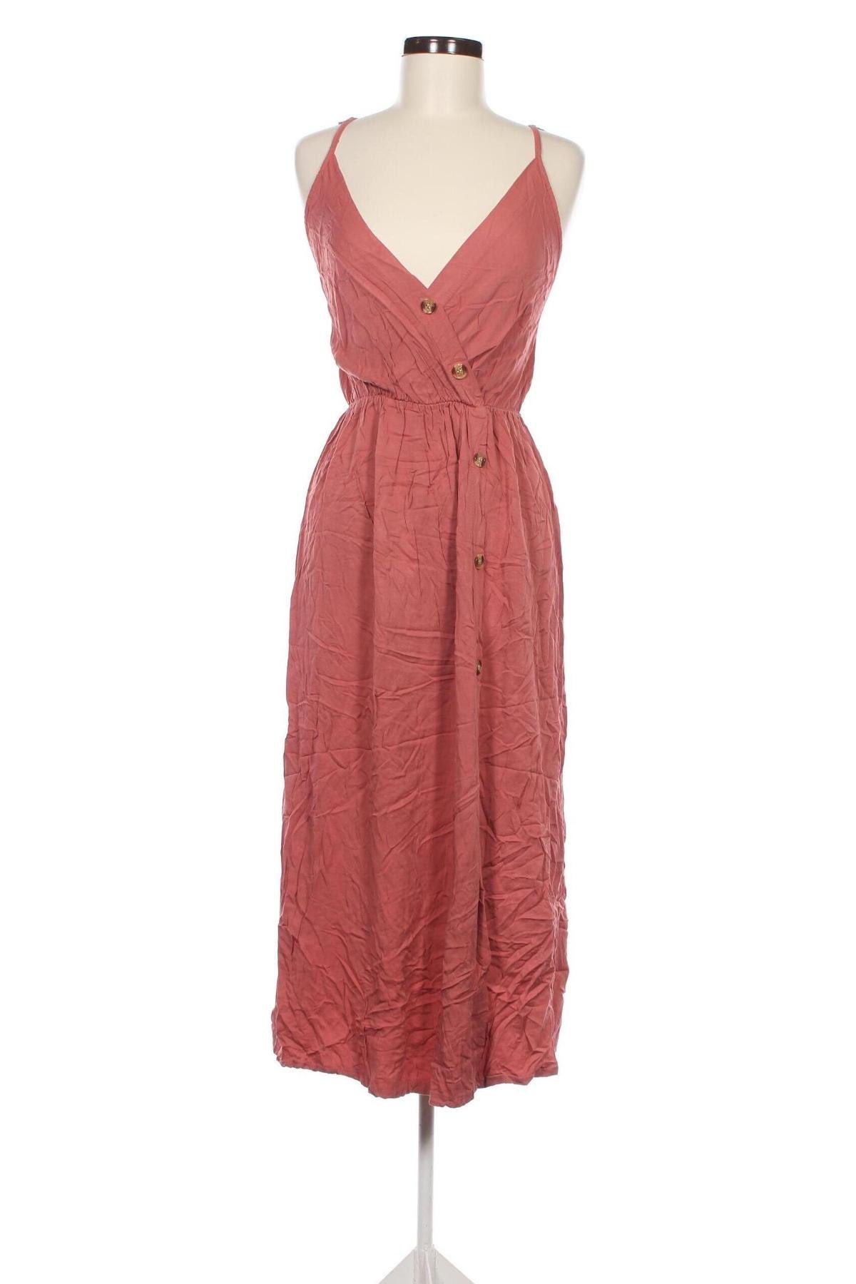 Kleid Made In Italy, Größe M, Farbe Aschrosa, Preis € 11,50