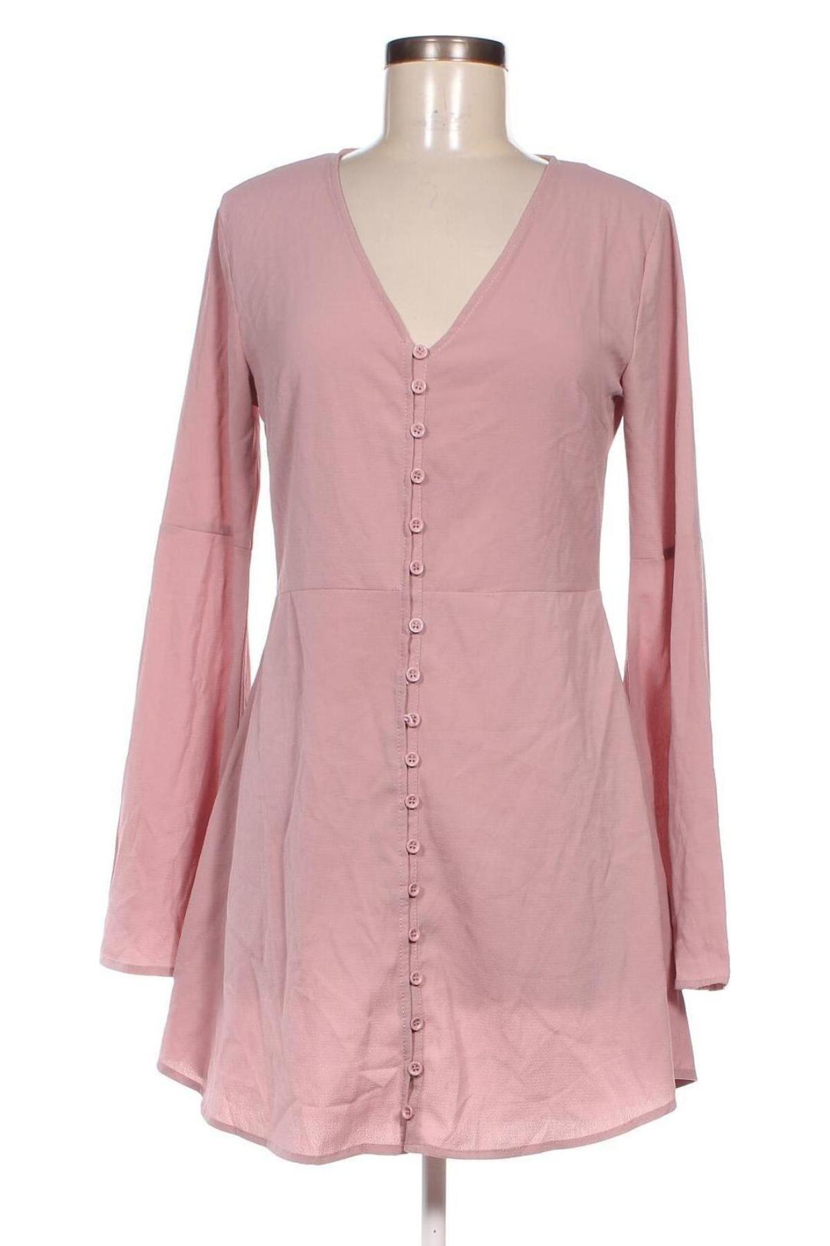 Šaty  Missguided, Velikost M, Barva Popelavě růžová, Cena  263,00 Kč