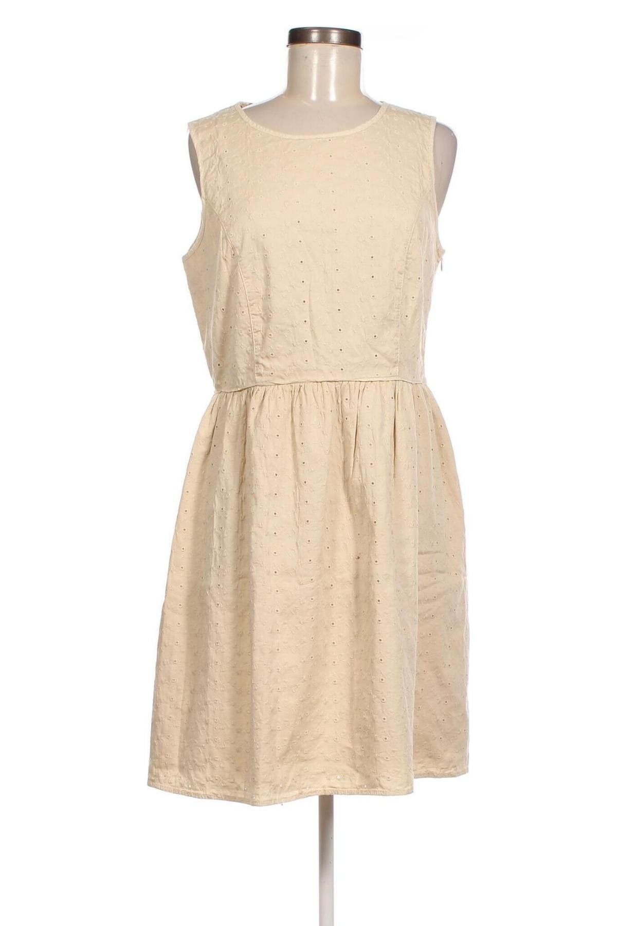 Φόρεμα Motivi, Μέγεθος L, Χρώμα Εκρού, Τιμή 23,13 €