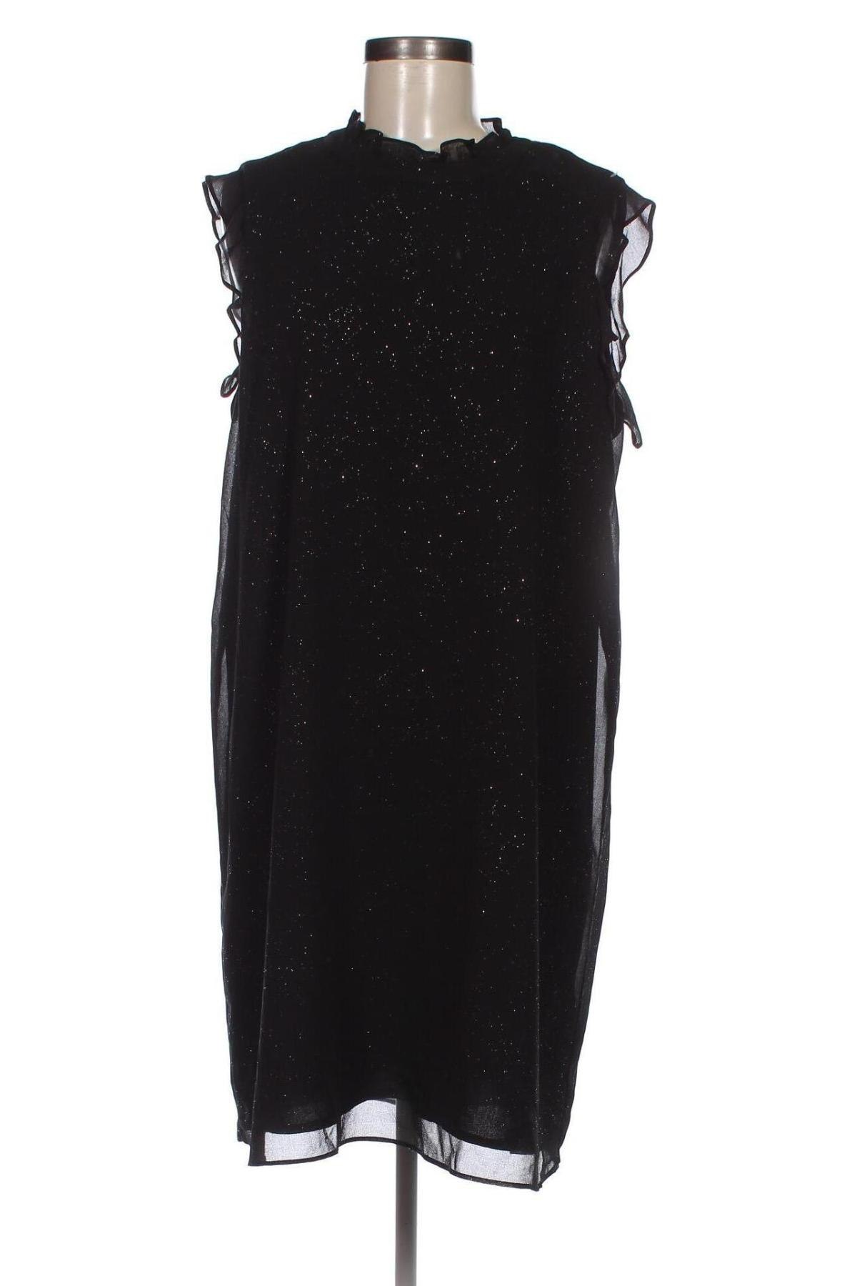 Šaty  Naf Naf, Veľkosť XL, Farba Čierna, Cena  55,67 €