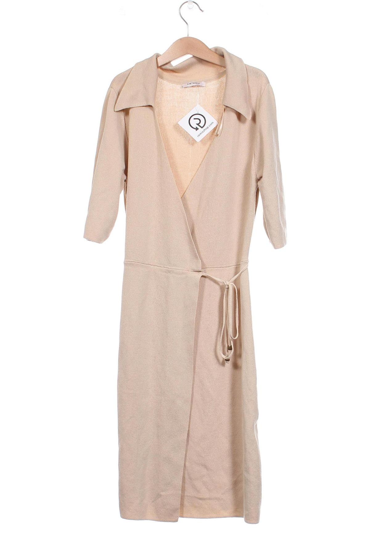 Φόρεμα Orsay, Μέγεθος XS, Χρώμα  Μπέζ, Τιμή 16,32 €