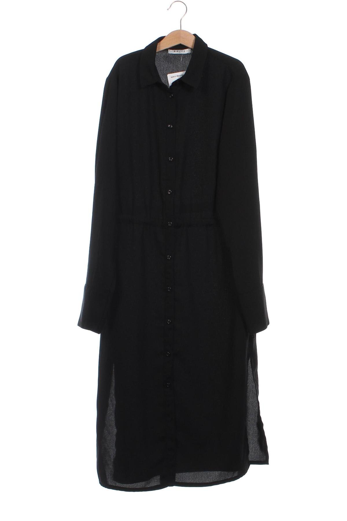 Φόρεμα Pieces, Μέγεθος XS, Χρώμα Μαύρο, Τιμή 9,46 €