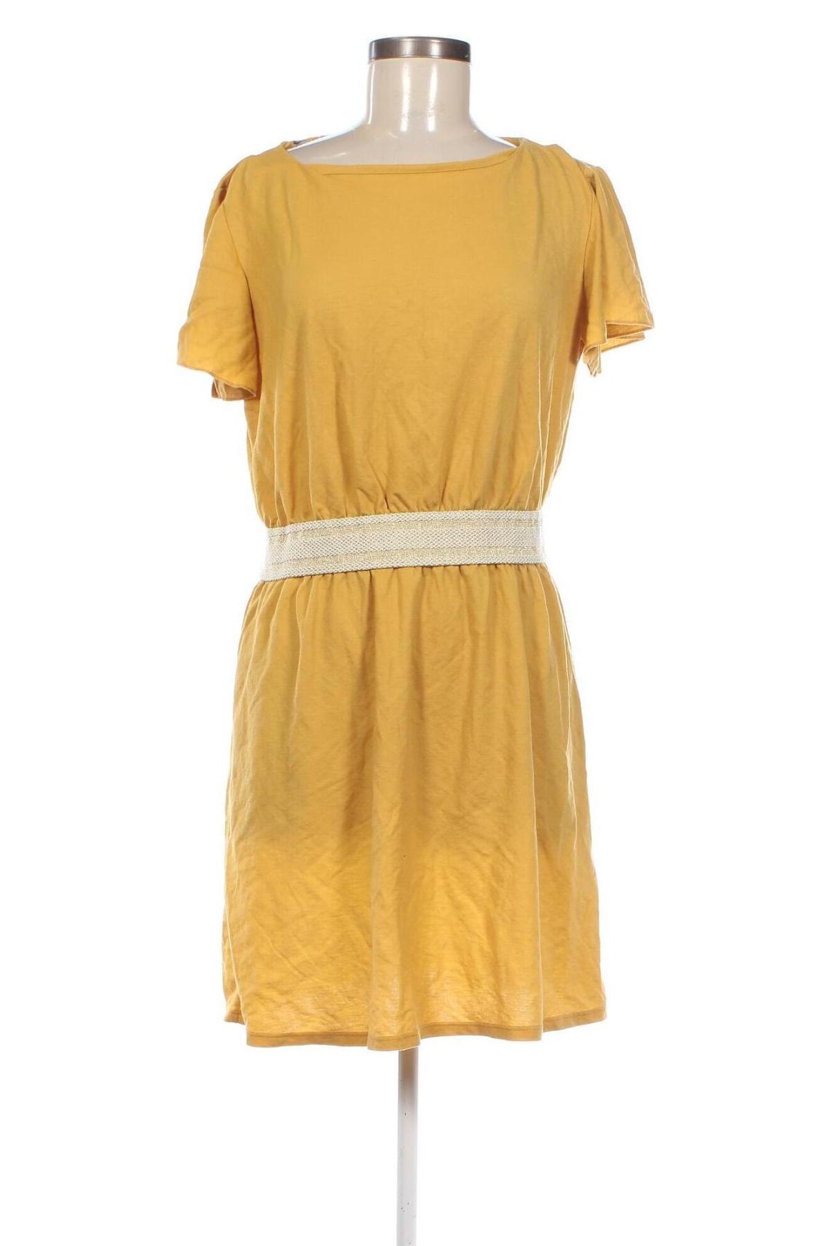 Kleid Promod, Größe M, Farbe Gelb, Preis 15,22 €