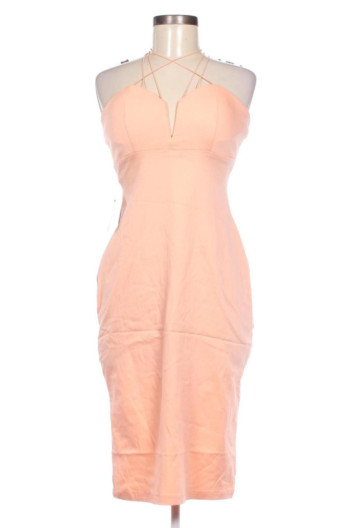 Φόρεμα Rare London, Μέγεθος L, Χρώμα Πορτοκαλί, Τιμή 47,63 €