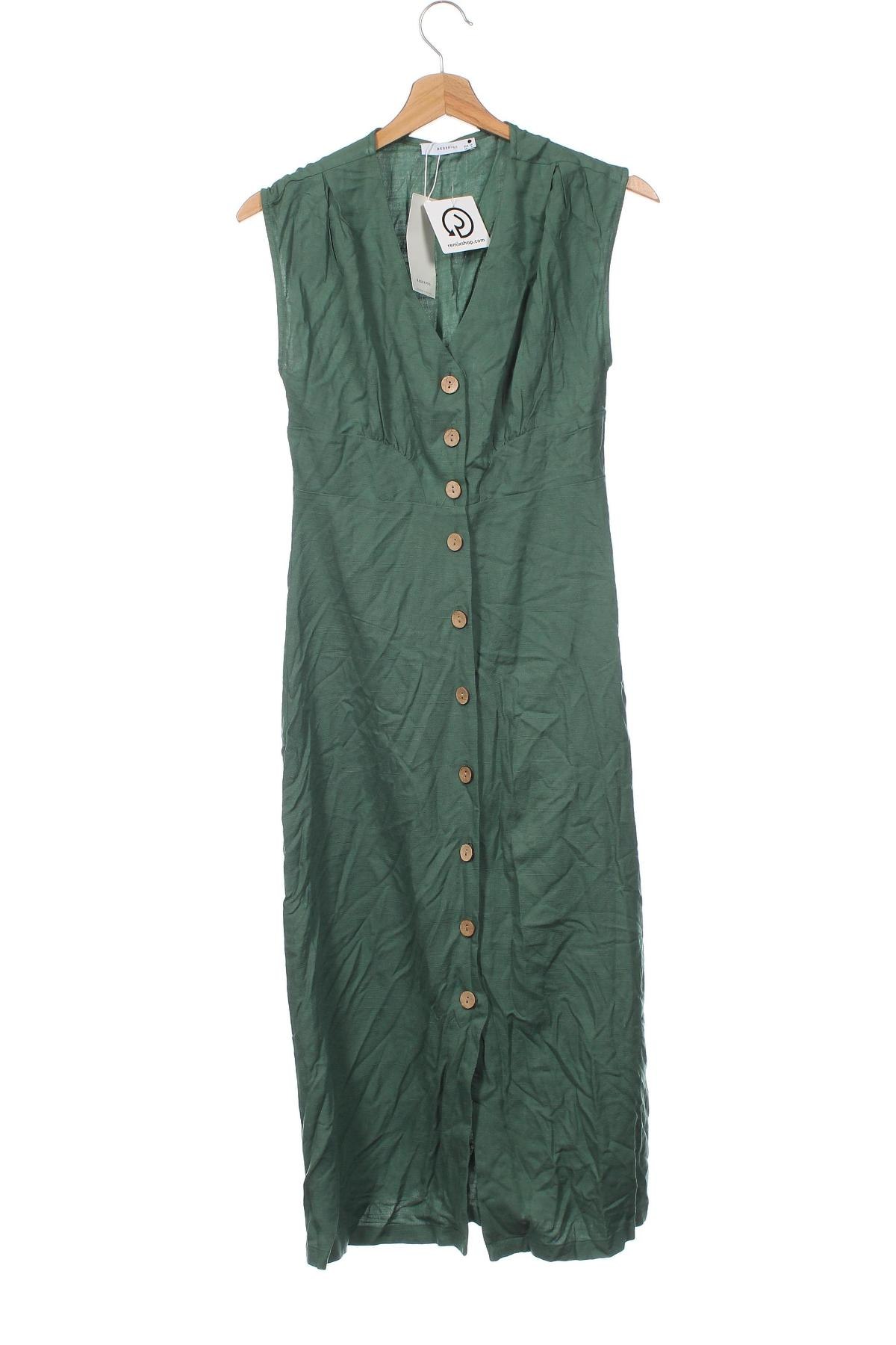 Šaty  Reserved, Velikost XS, Barva Zelená, Cena  506,00 Kč