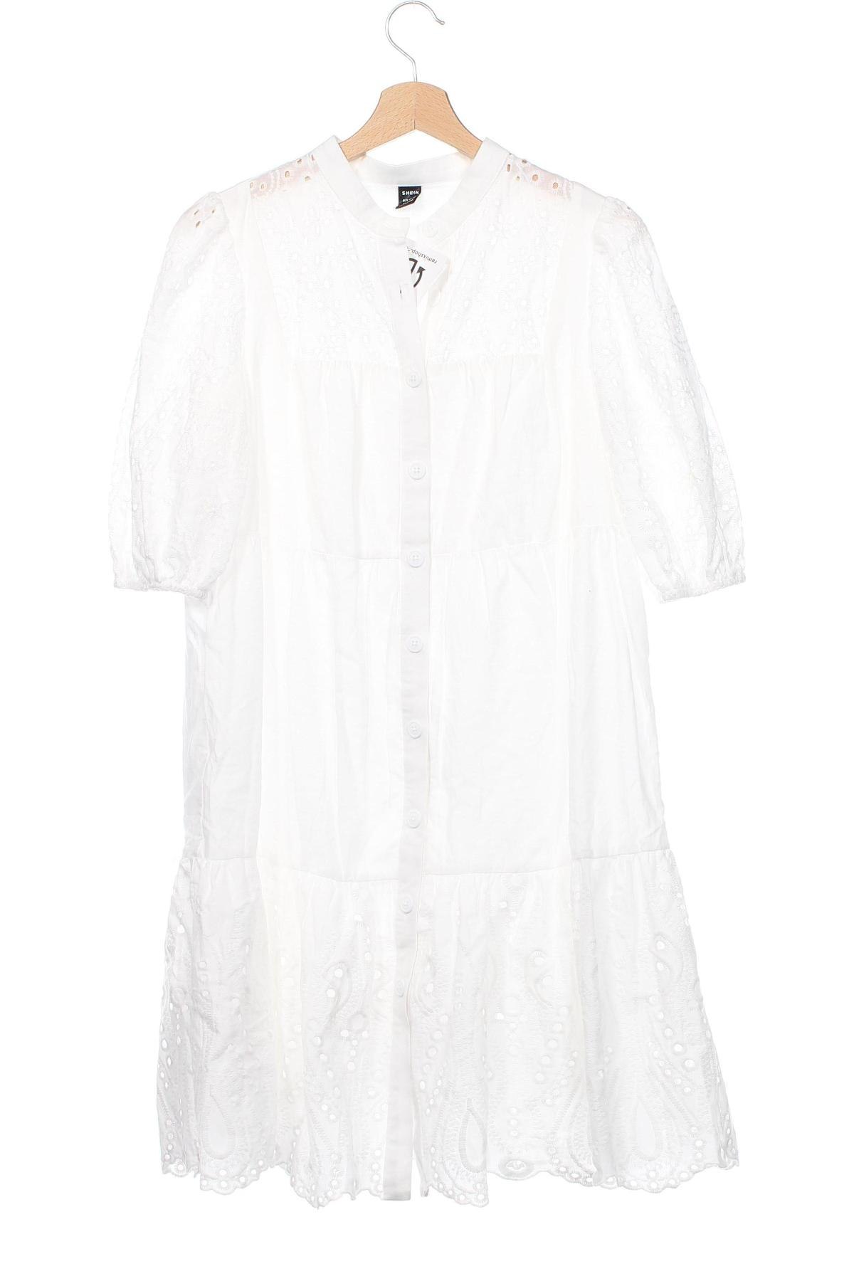 Φόρεμα SHEIN, Μέγεθος XS, Χρώμα Λευκό, Τιμή 17,90 €