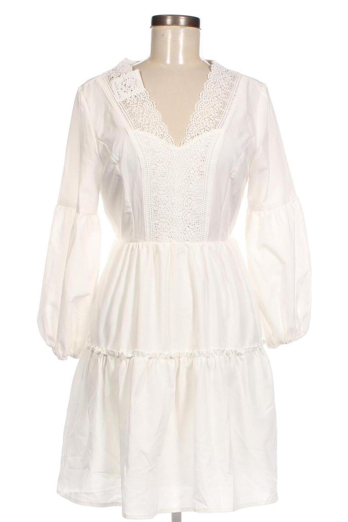 Kleid SHEIN, Größe M, Farbe Weiß, Preis 19,29 €