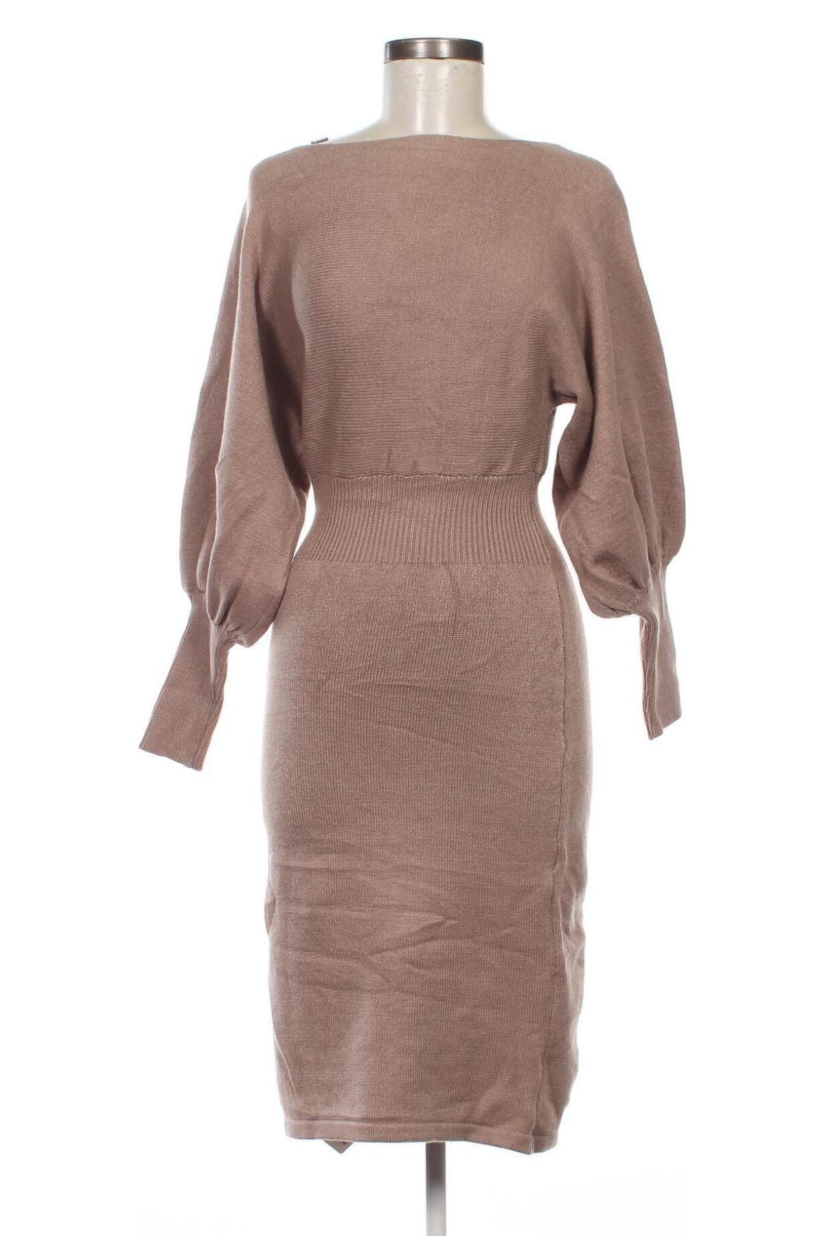 Kleid SHEIN, Größe S, Farbe Beige, Preis 10,29 €