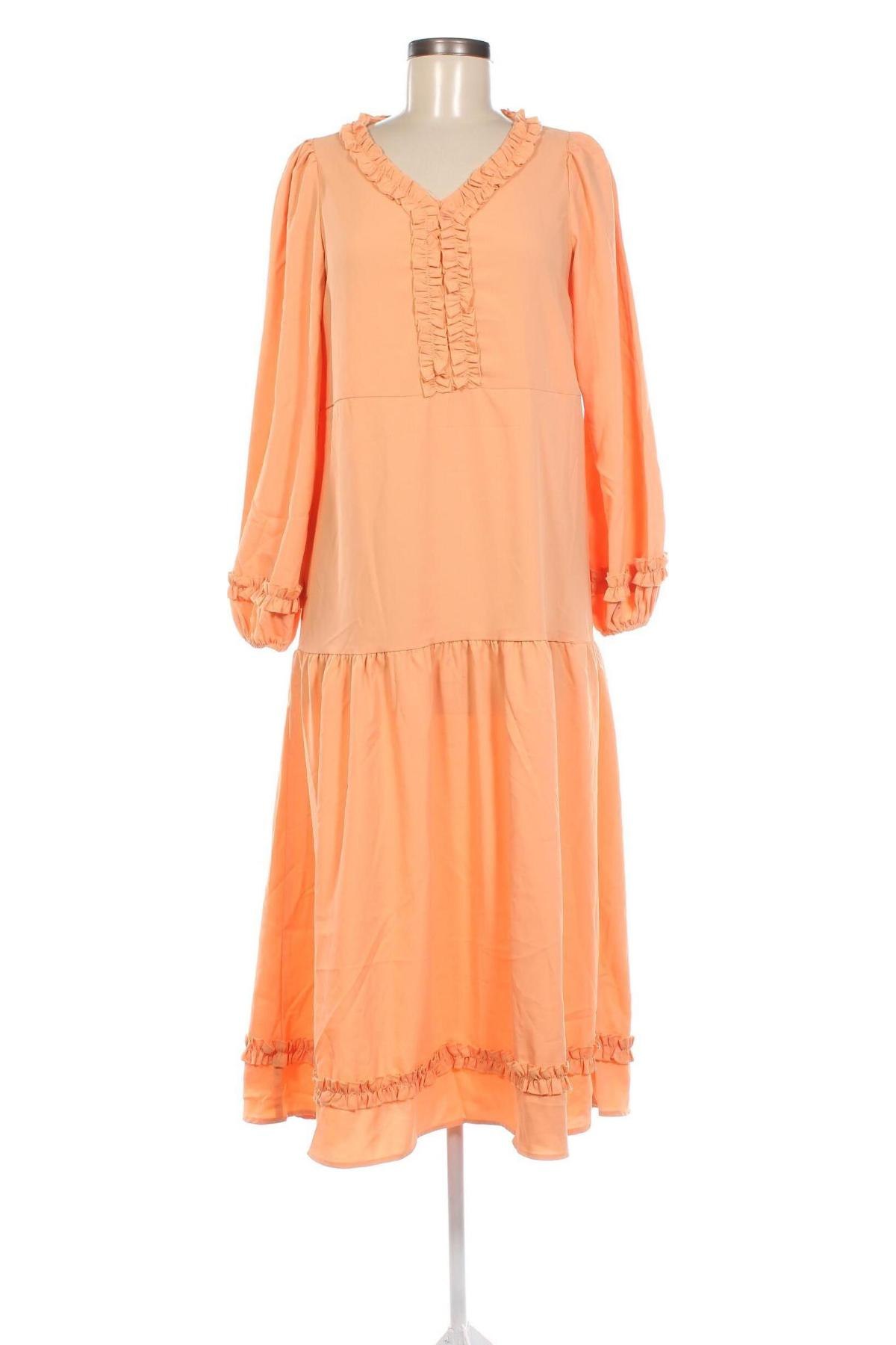 Kleid SHEIN, Größe S, Farbe Orange, Preis 5,49 €