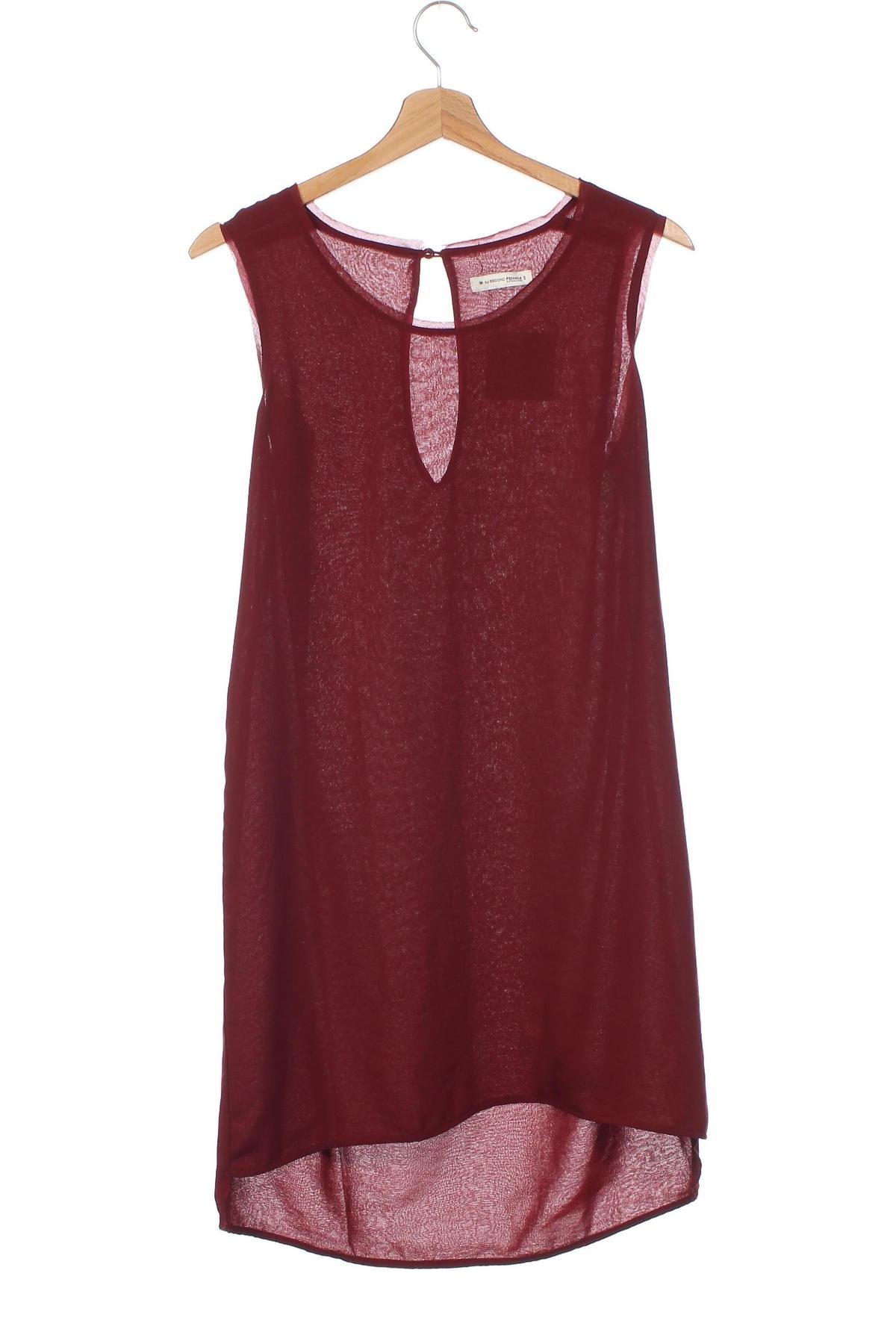 Φόρεμα Second Female, Μέγεθος XS, Χρώμα Κόκκινο, Τιμή 30,66 €