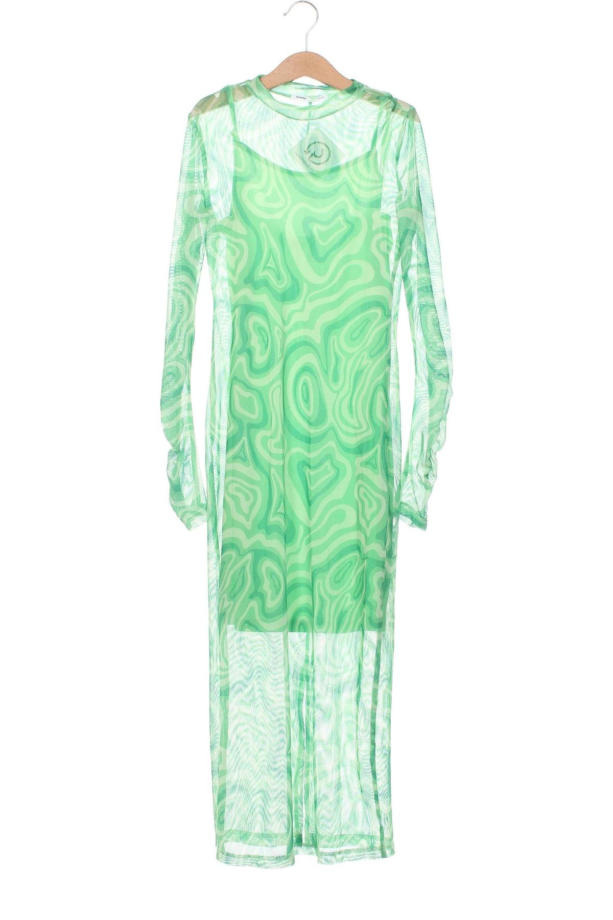 Šaty  Sinsay, Velikost XXS, Barva Zelená, Cena  209,00 Kč