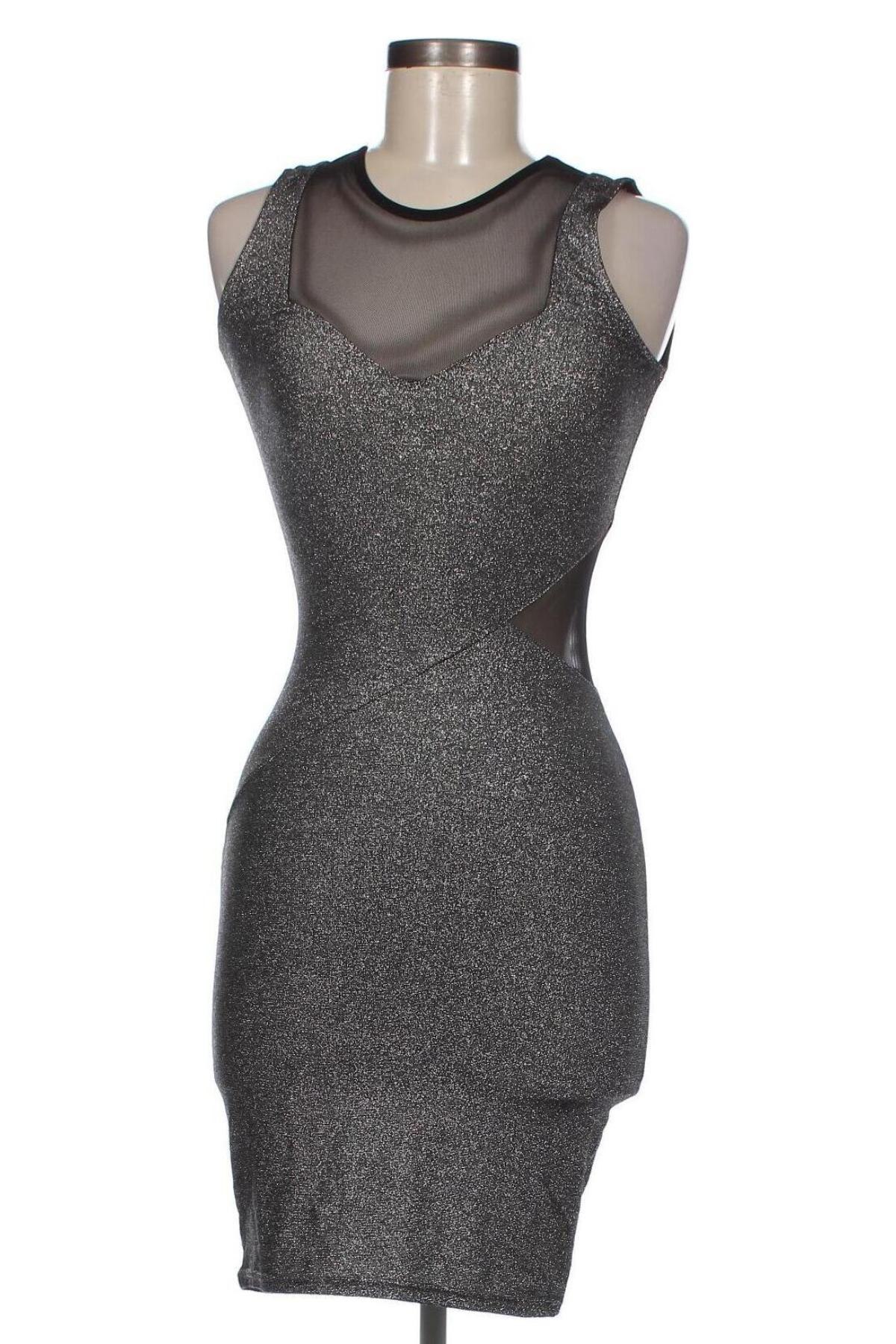 Φόρεμα Sisters Point, Μέγεθος XS, Χρώμα Ασημί, Τιμή 15,44 €
