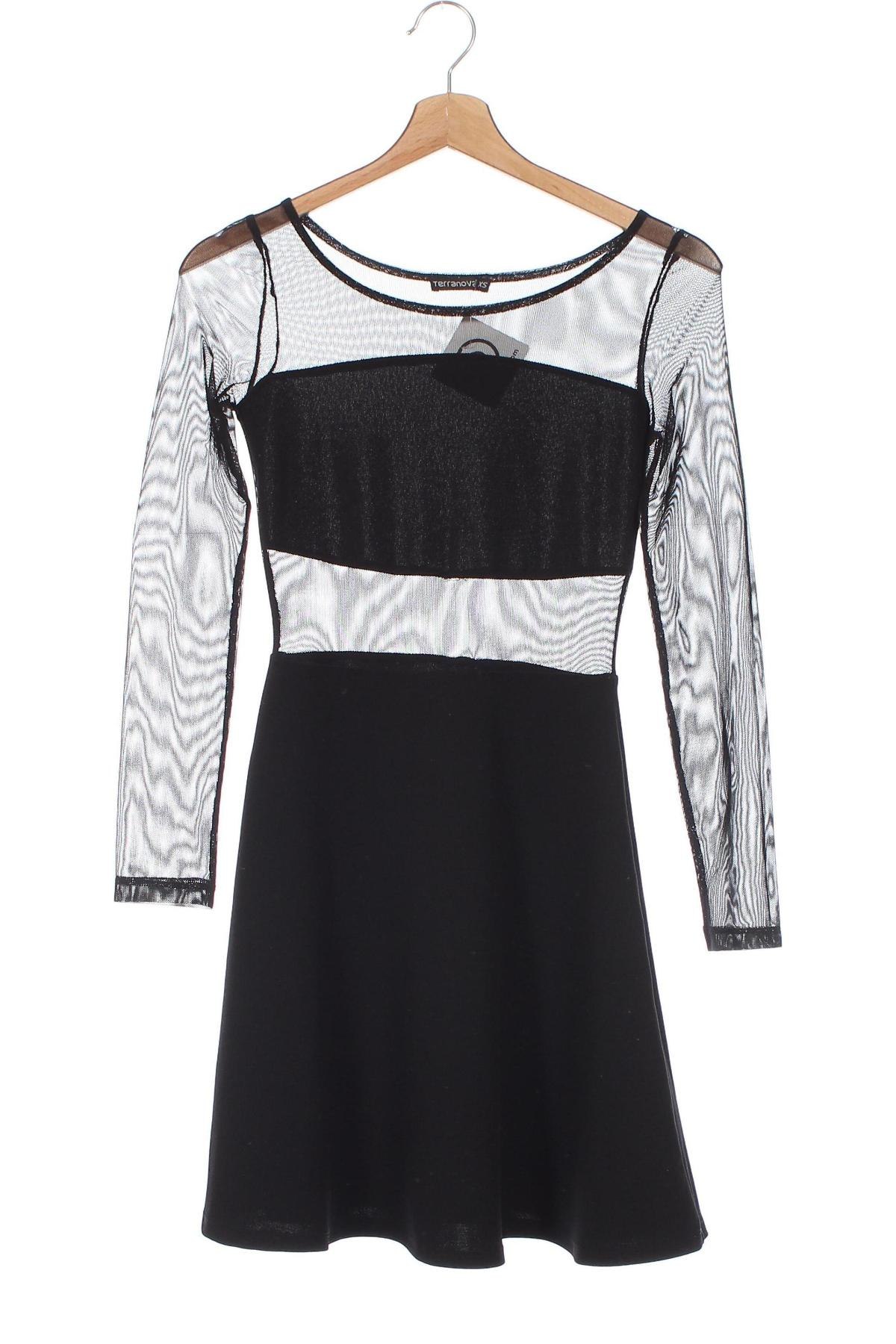 Φόρεμα Terranova, Μέγεθος XS, Χρώμα Μαύρο, Τιμή 8,45 €