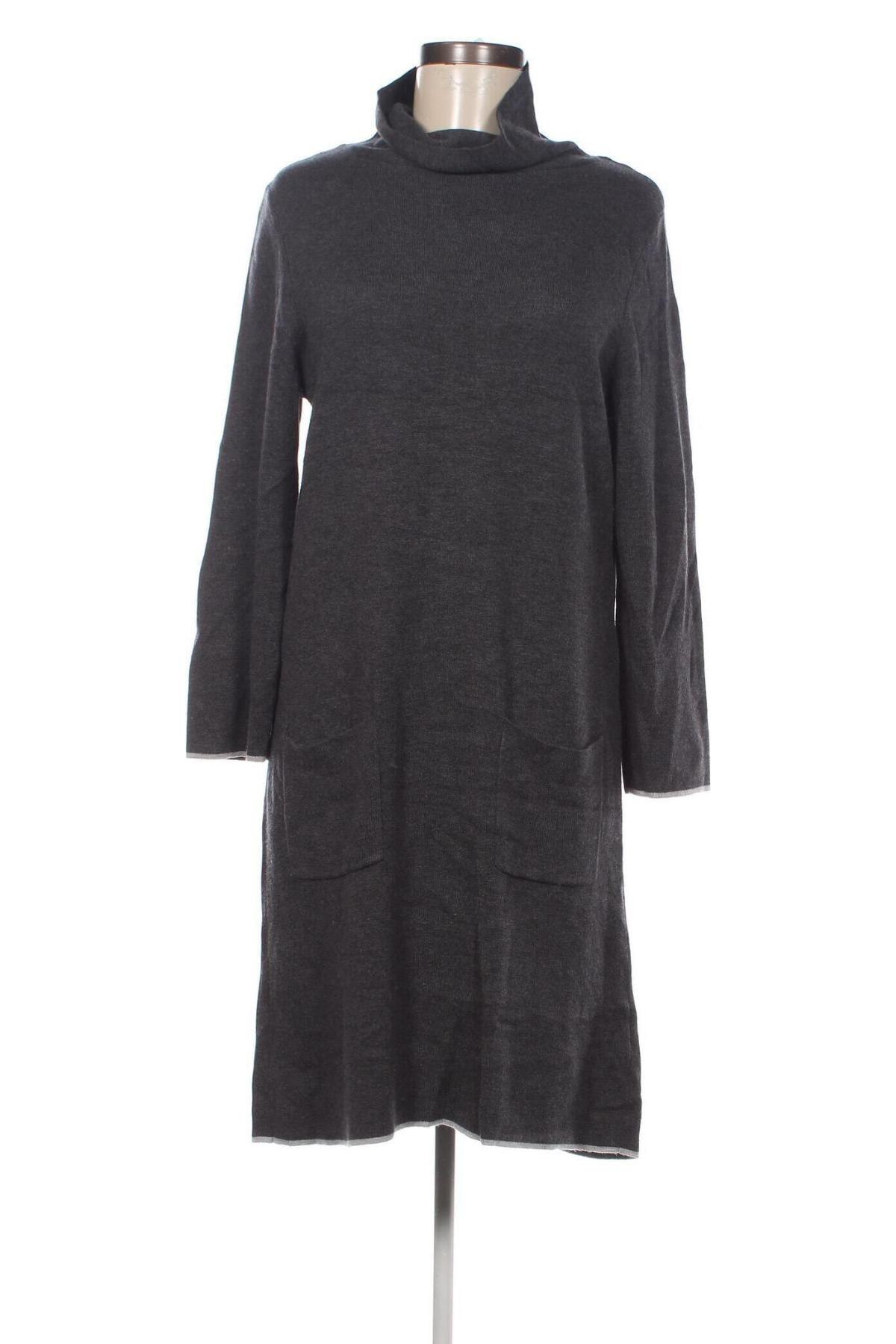 Kleid Tom Tailor, Größe M, Farbe Grau, Preis 15,03 €