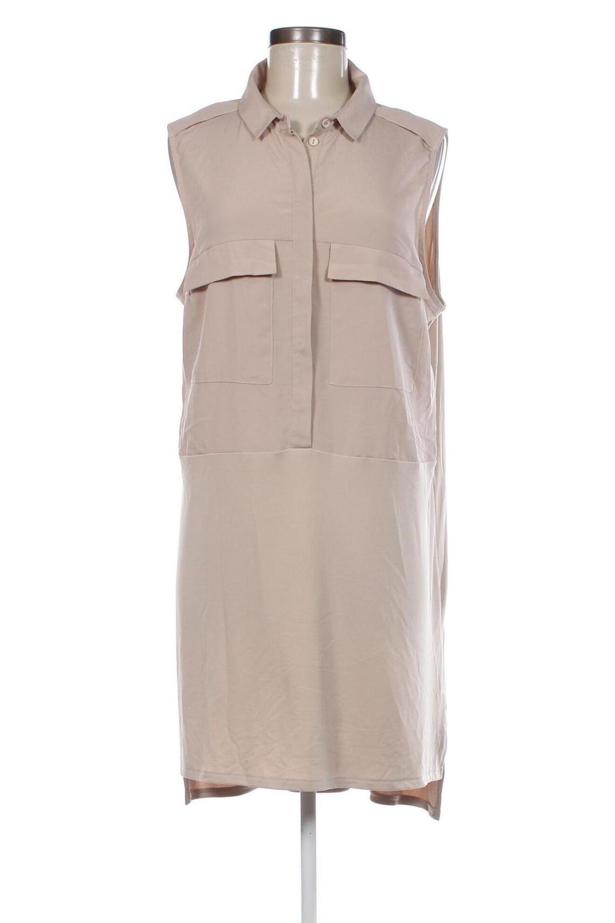 Kleid Topshop, Größe XL, Farbe Beige, Preis 33,40 €