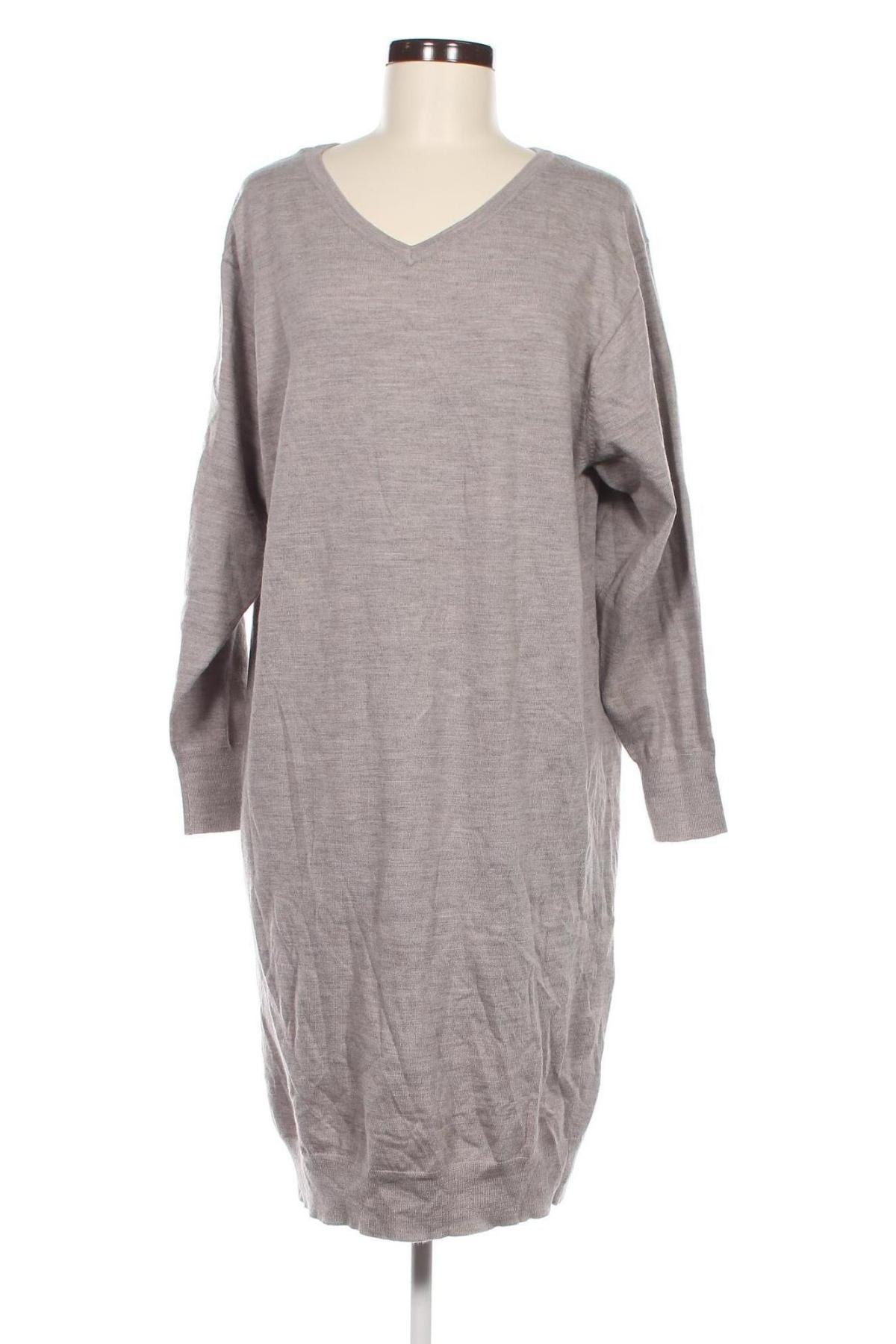 Kleid Uniqlo, Größe L, Farbe Grau, Preis 21,71 €