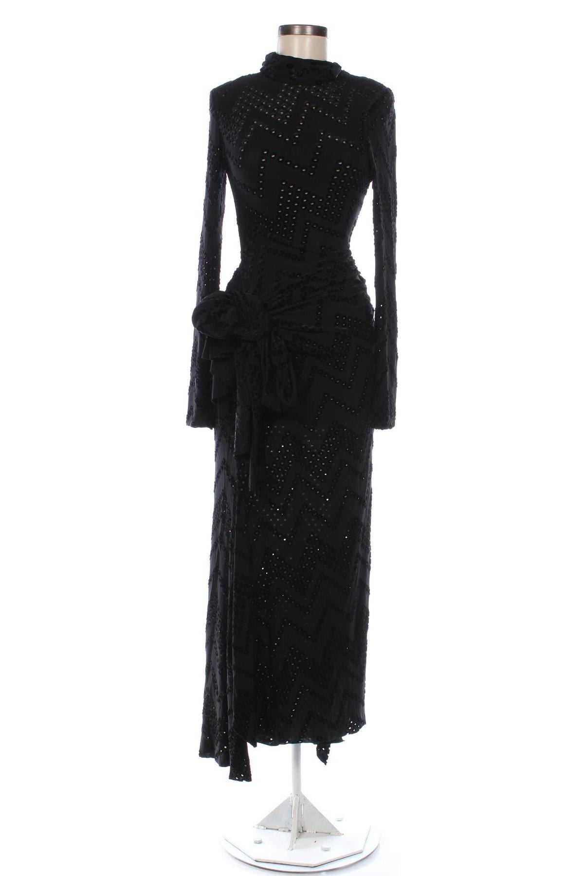 Kleid Victoria Beckham, Größe S, Farbe Schwarz, Preis € 427,58