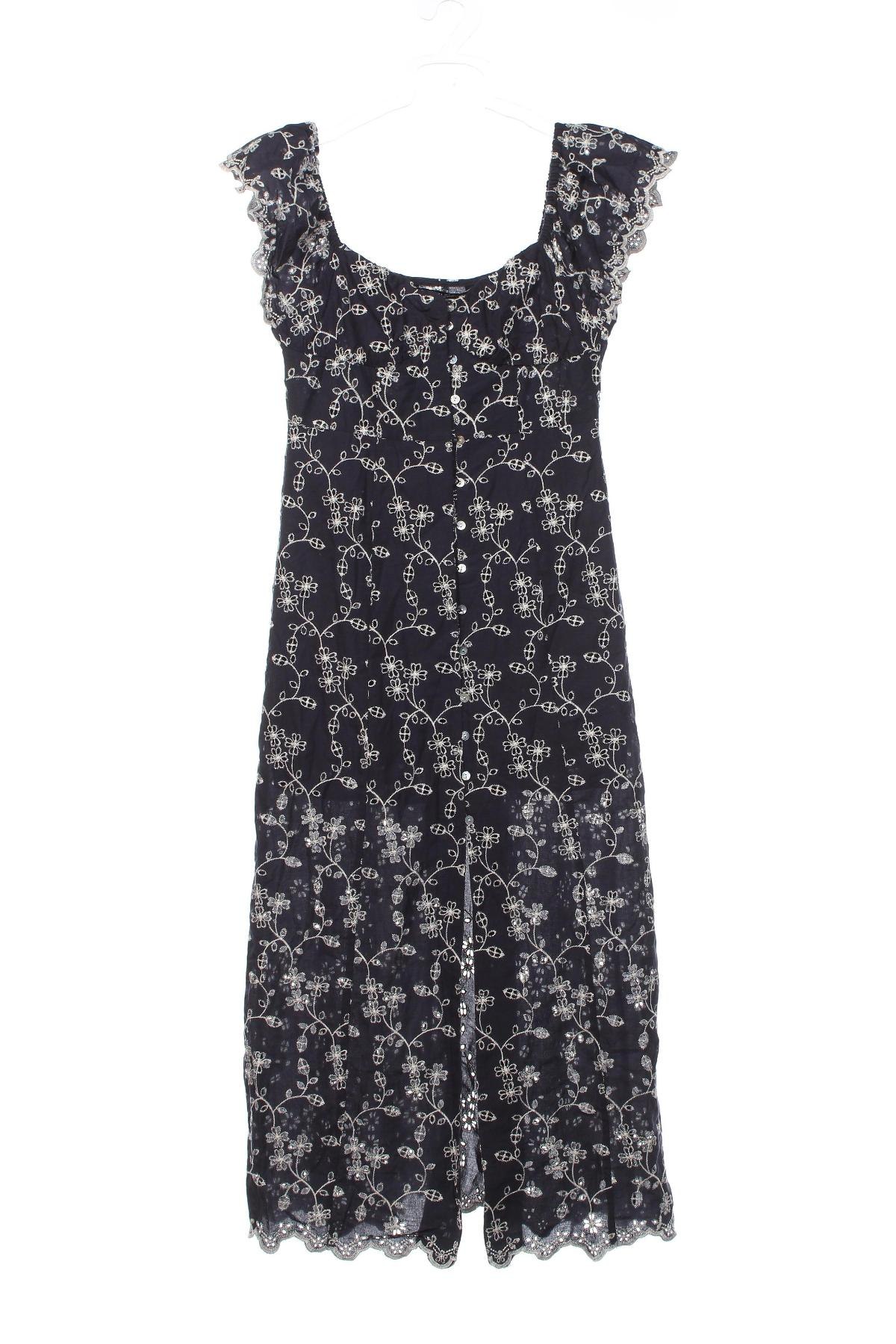 Kleid Zara, Größe S, Farbe Blau, Preis 27,30 €