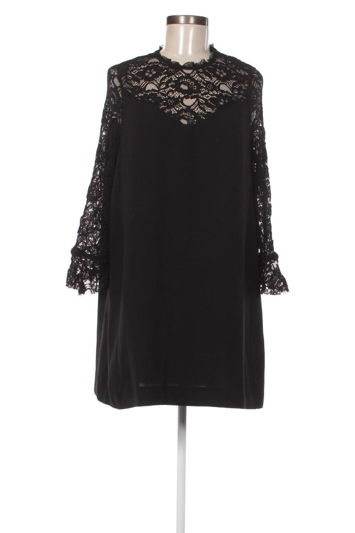 Kleid Zara, Größe XL, Farbe Schwarz, Preis 7,46 €