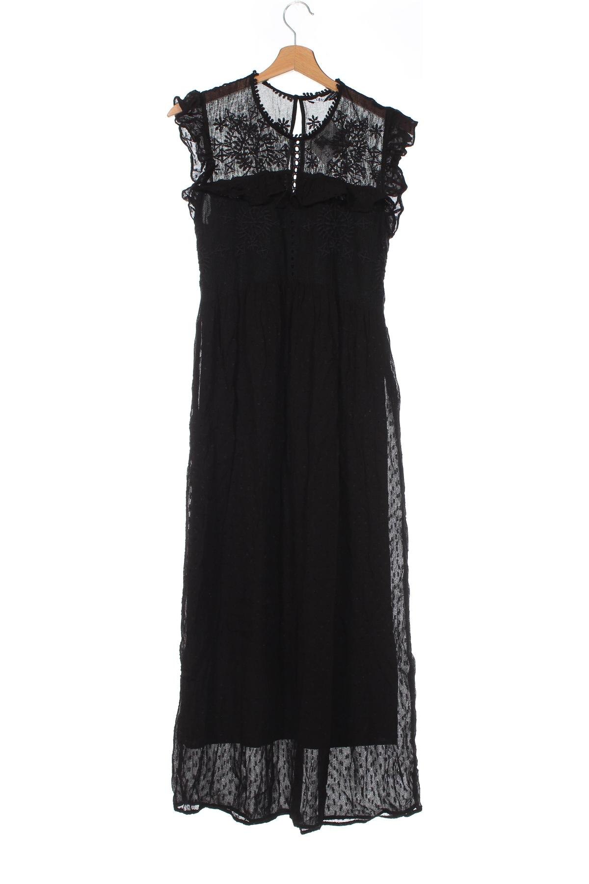 Šaty  Zara, Velikost XS, Barva Černá, Cena  421,00 Kč