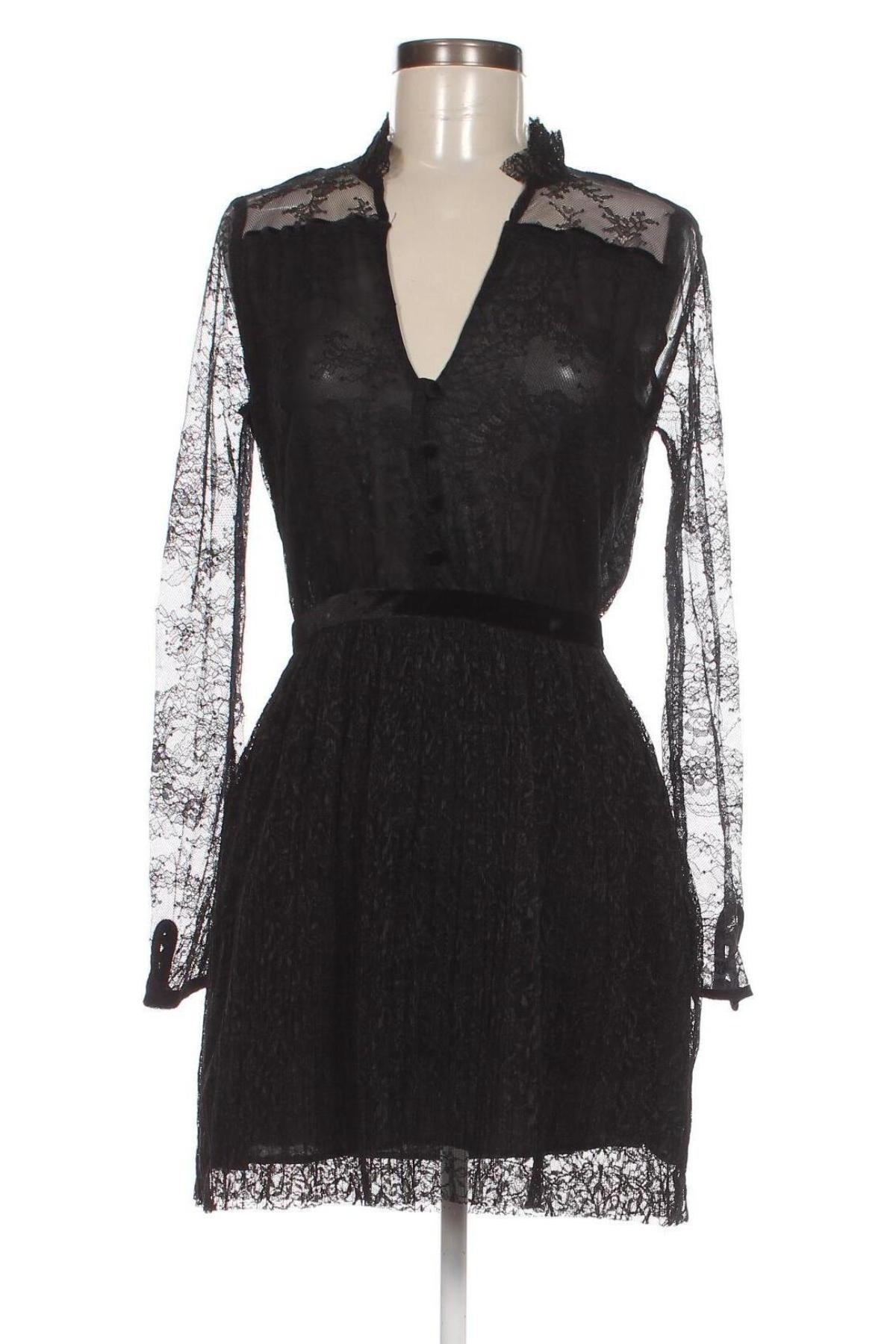 Kleid Zara, Größe S, Farbe Schwarz, Preis 7,87 €
