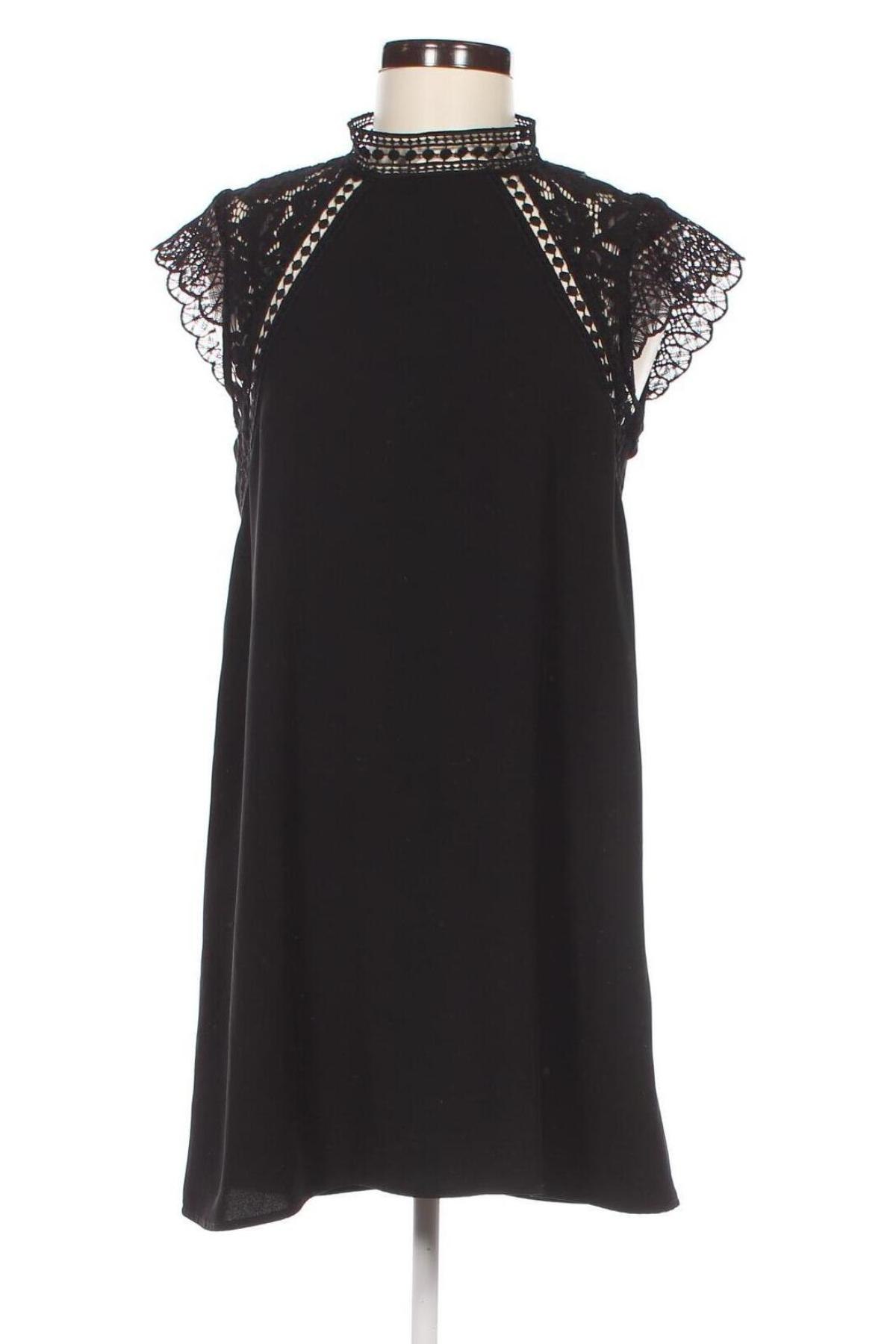 Kleid Zara, Größe XS, Farbe Schwarz, Preis 7,10 €