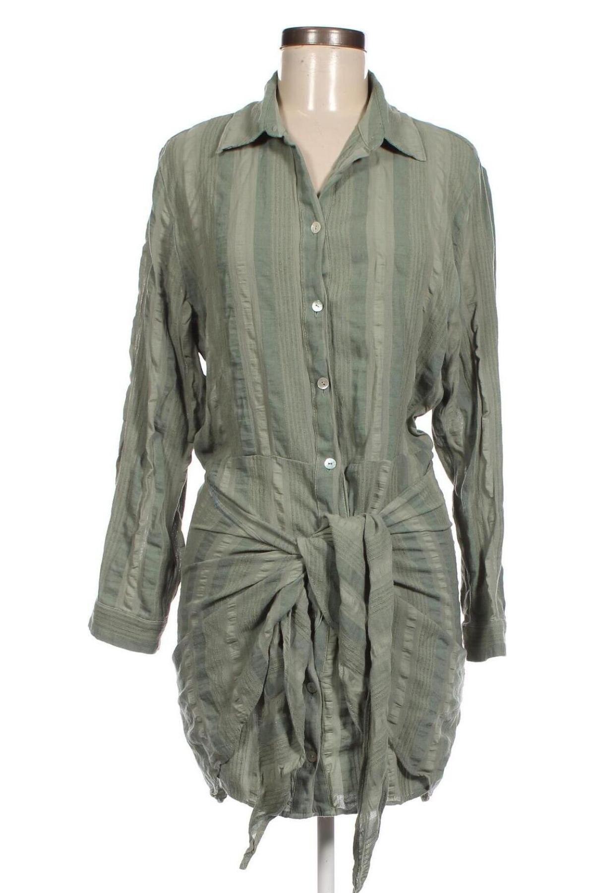 Kleid Zara, Größe M, Farbe Grün, Preis 7,89 €
