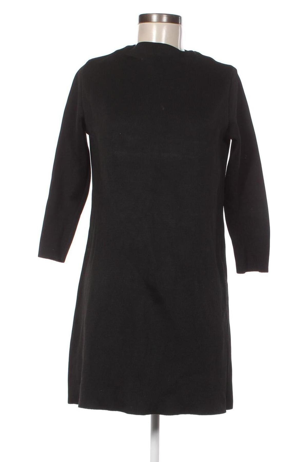 Kleid Zara Knitwear, Größe M, Farbe Schwarz, Preis 16,25 €