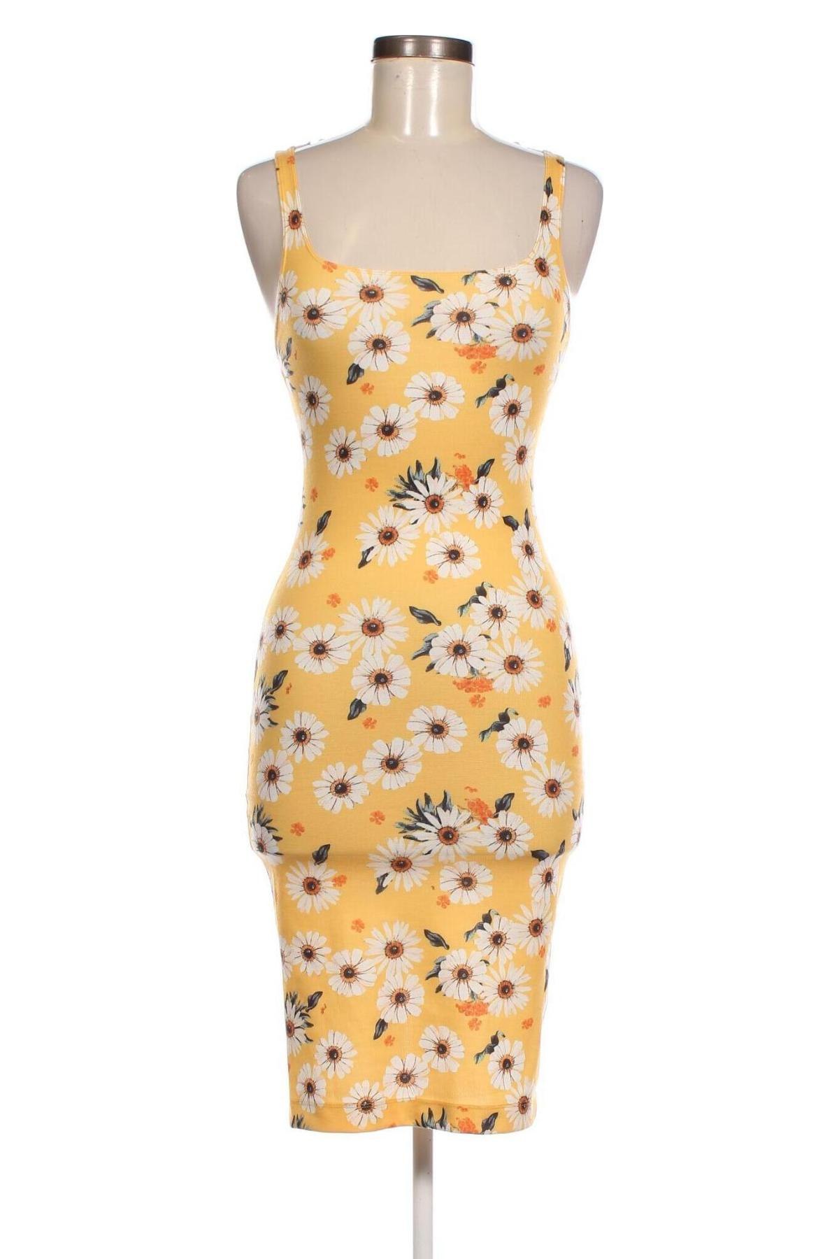 Kleid Zara Trafaluc, Größe S, Farbe Gelb, Preis 15,90 €