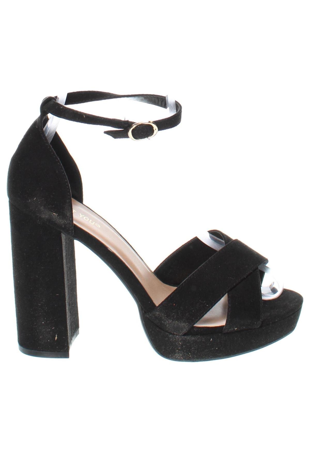 Sandale About You, Mărime 40, Culoare Negru, Preț 134,61 Lei