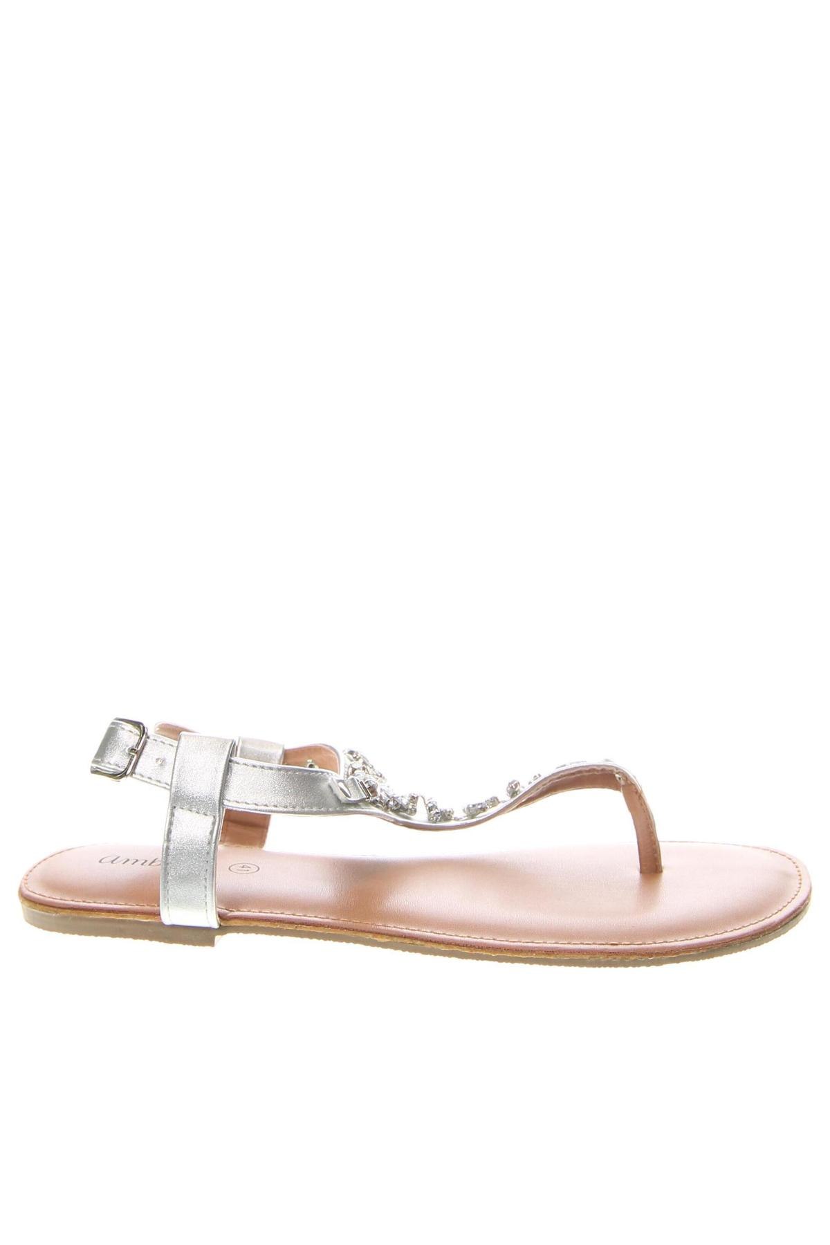 Sandalen Ambellis, Größe 41, Farbe Silber, Preis 23,97 €