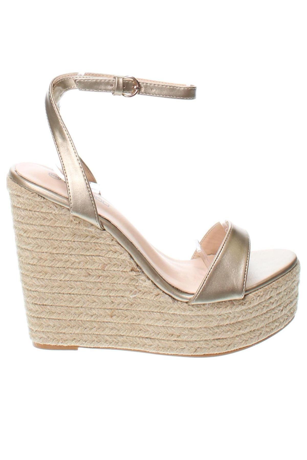 Sandalen Boohoo, Größe 39, Farbe Beige, Preis 31,96 €