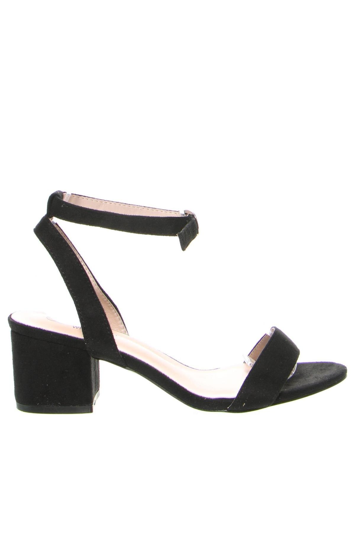 Sandale Boohoo, Mărime 40, Culoare Negru, Preț 81,58 Lei